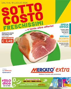 Anteprima del volantino Mercatò volantino Extra valido a partire dal 09/07/2026