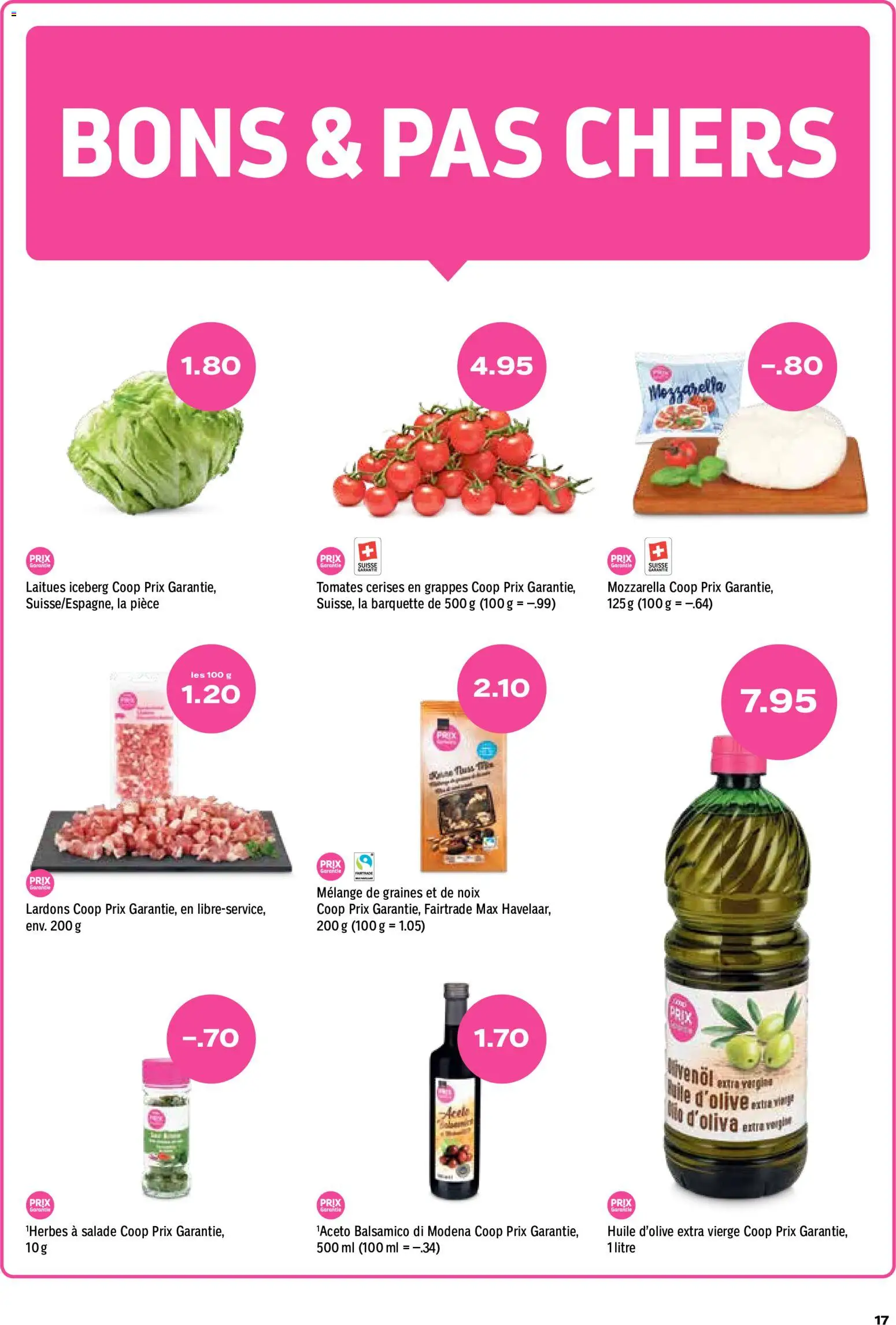 Coop aktionen FR – gültig ab 28.05.2026 | Seite: 17 | Produkte: Balsamico, Öl
