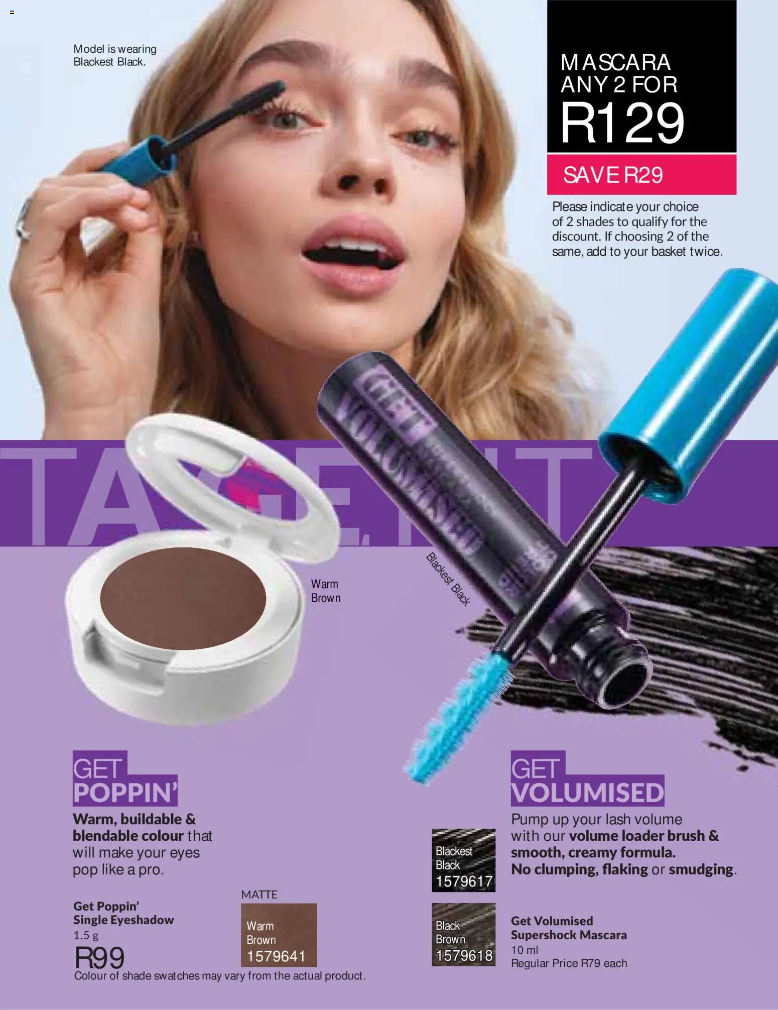 New Avon catalogue – valid from 01/07/2026 | Page: 53 | Products: Basket, Brush, Mascara
