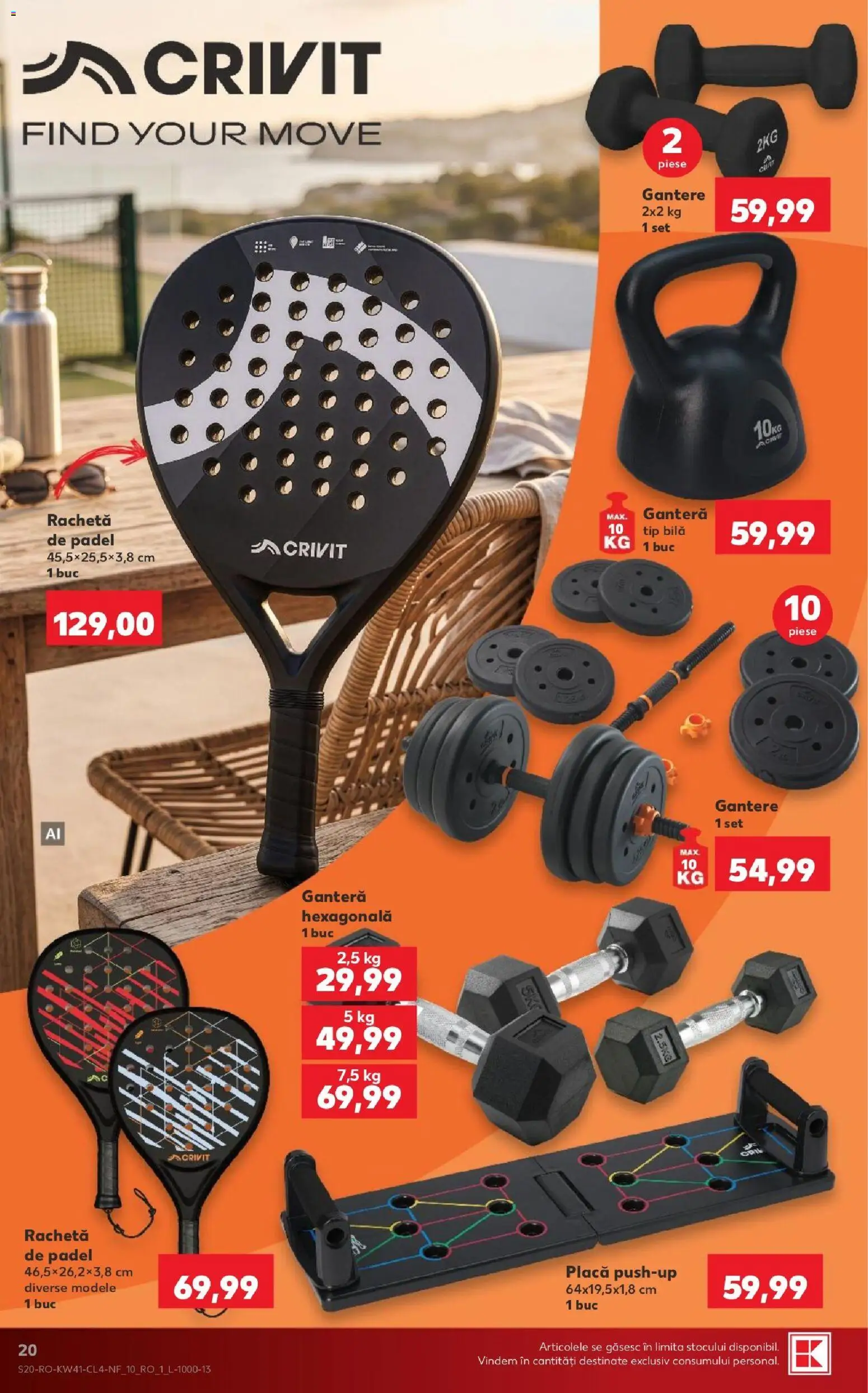 Noul catalog Kaufland – valabil de la 07.10.2026 | Pagină: 20 | Produse: Tip