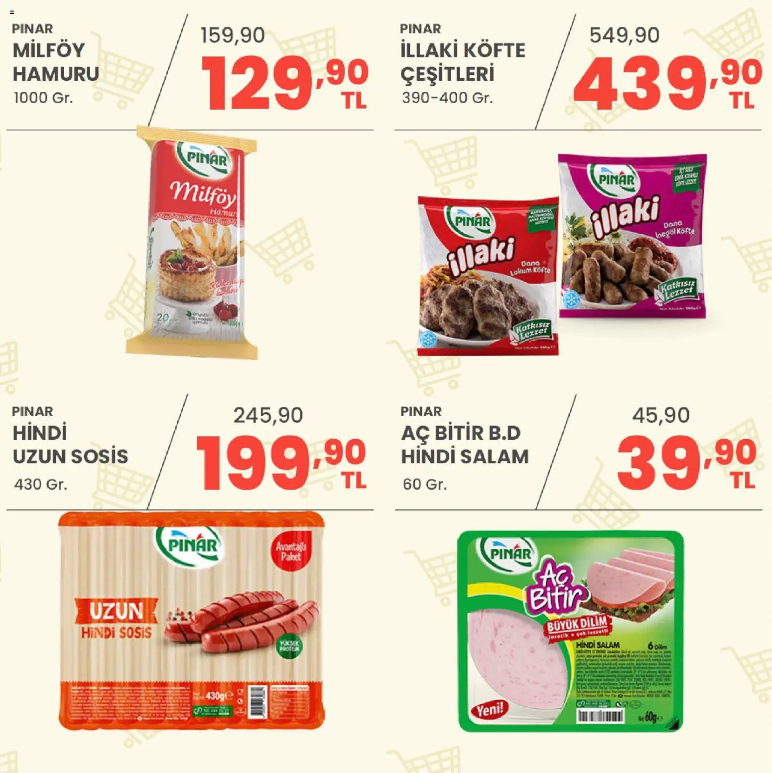 Sarıyer Katalog - 23 Ekim 2026 tarihinden itibaren geçerlidir | Sayfa: 14 | Ürünler: Salam, Sosis