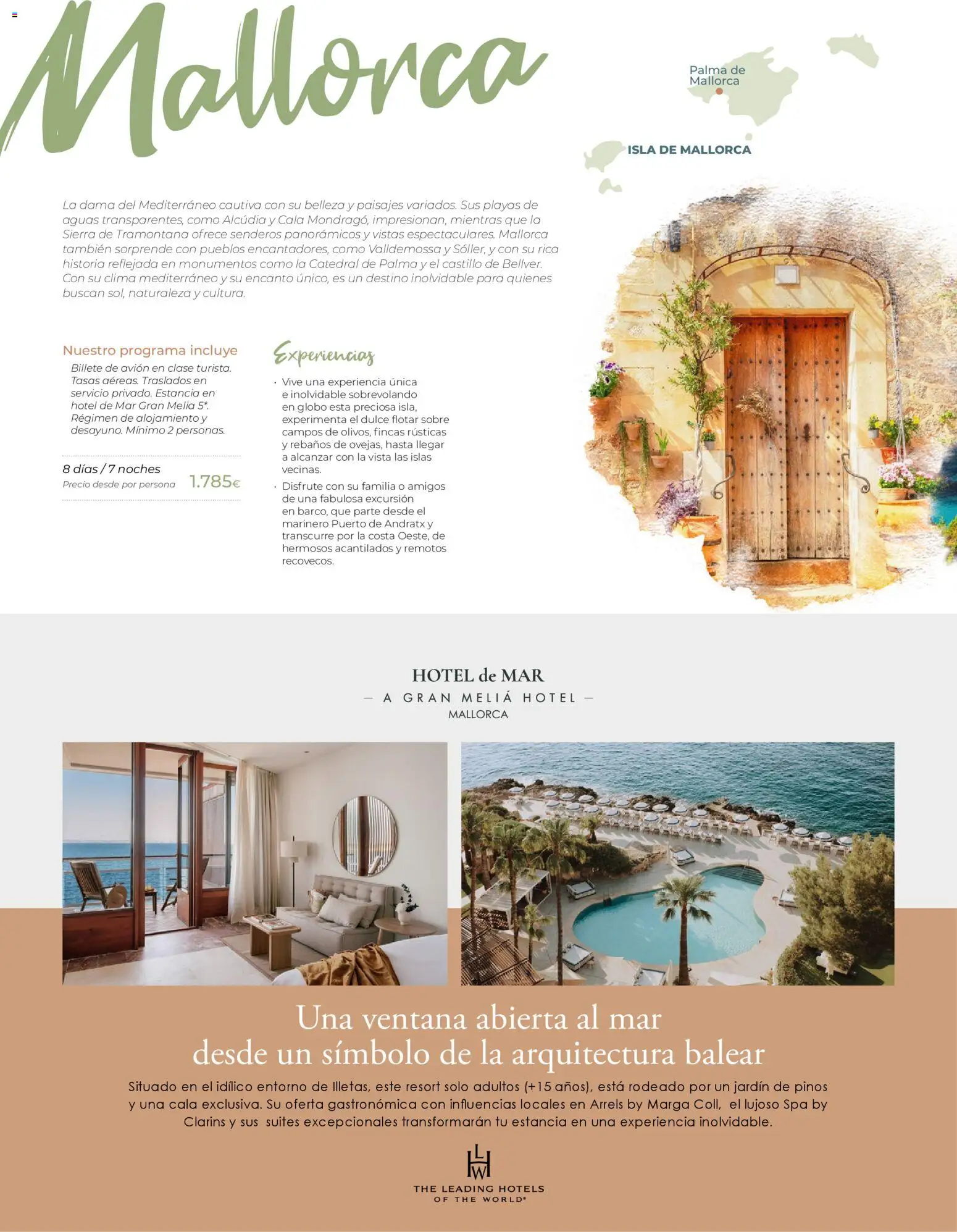 Viajes El Corte Inglés - Catálogo Tourmundial Premium │ válido desde el 01/01/2026 | Página: 8 | Productos: Dulce