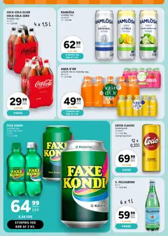 Scandinavian Park - Tilbudsavis gyldig fra 23.04.2026 | Side: 16 | Produkter: Coca Cola, Iste, Lime, Faxe Kondi