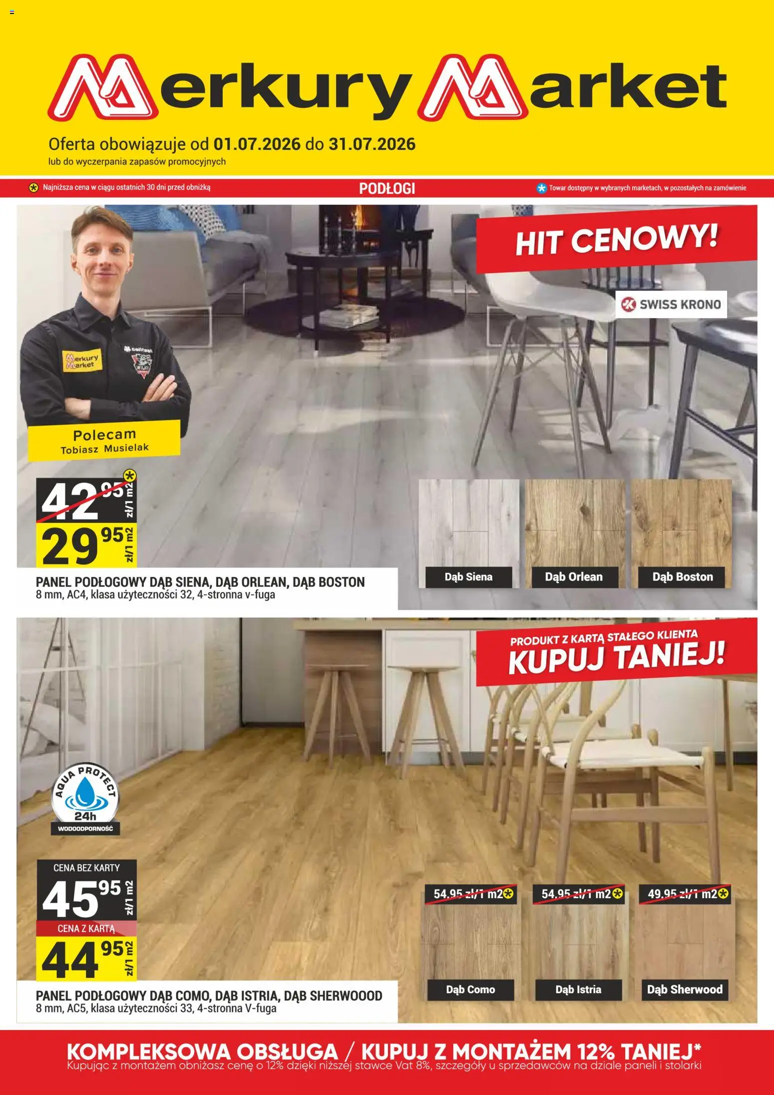 Merkury Market gazetka od 01.07.2026 | Strona: 1 | Produkty: Karta