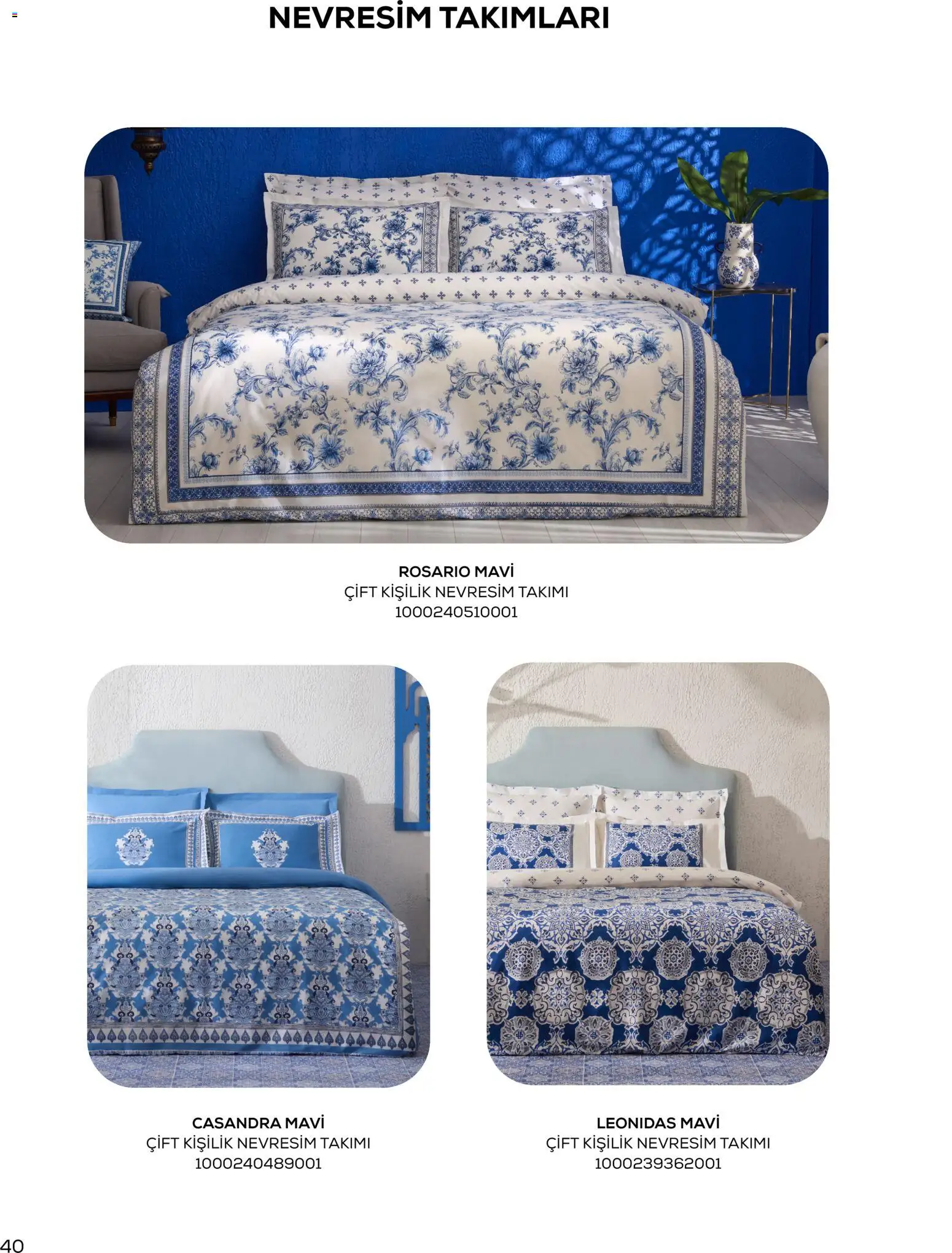 Karaca Home Katalog - 01.03.2026 tarihinden itibaren geçerlidir | Sayfa: 40 | Ürünler: Nevresim, Nevresim takımları