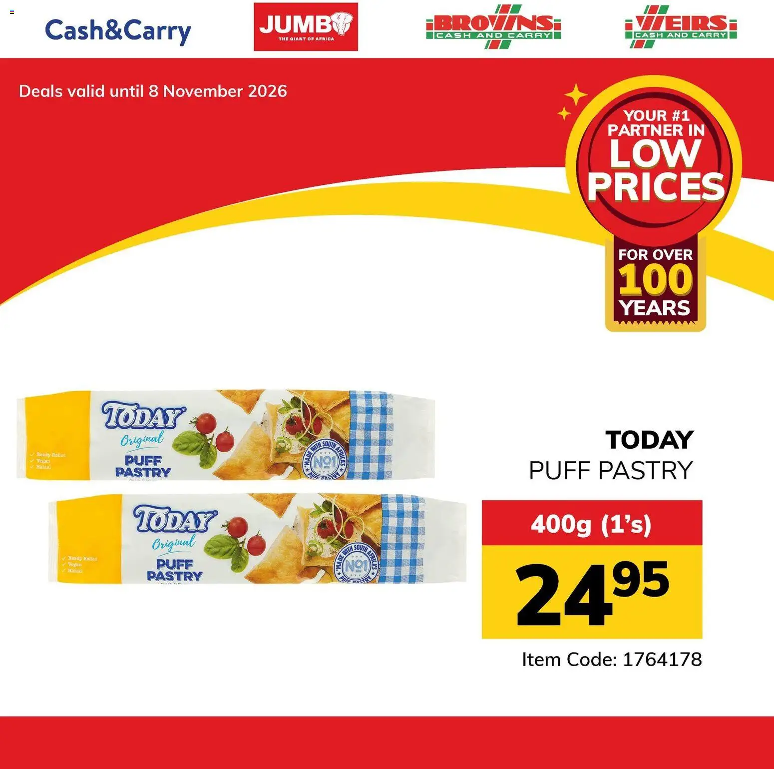 New Jumbo catalogue – valid from 30/10/2026 | Page: 4 | Products: Puff pastry, Pastry