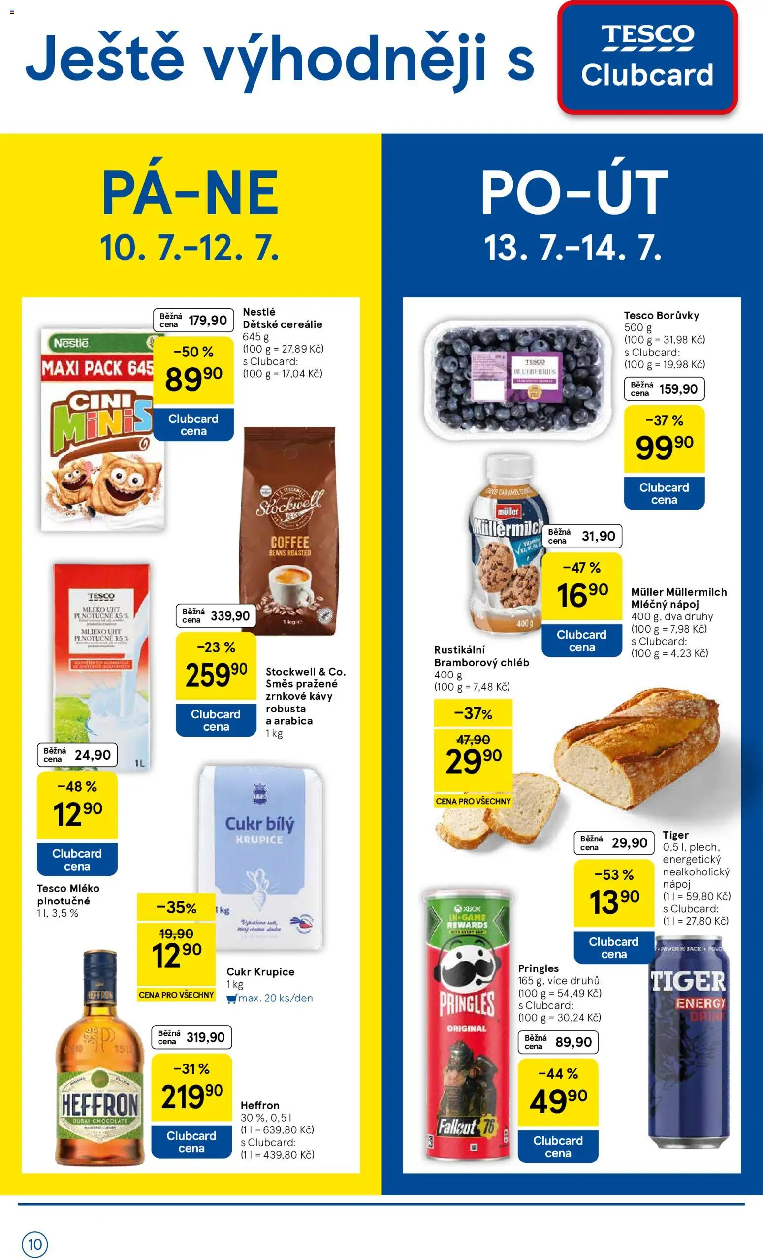 Tesco leták - Supermarket od 08.07.2026 | Strana: 10