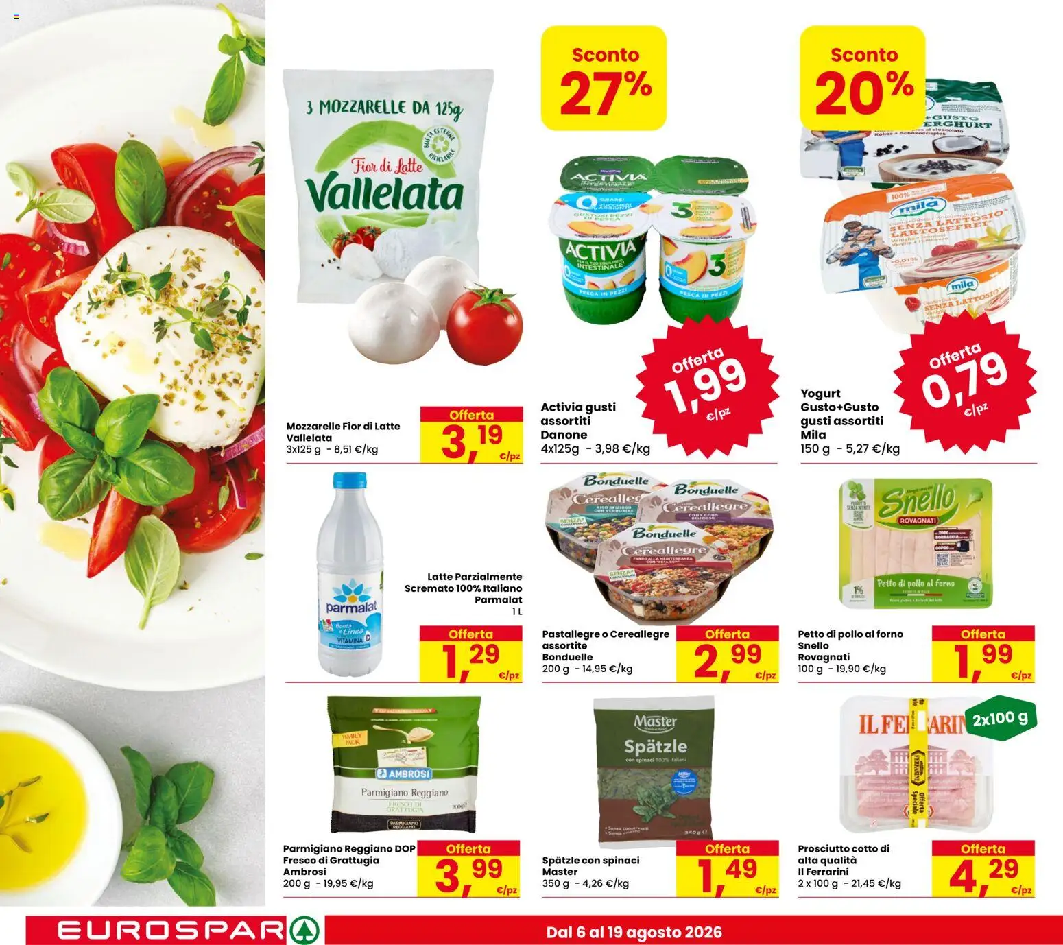 Volantino Eurospar del 06/08/2026 | Pagina: 12