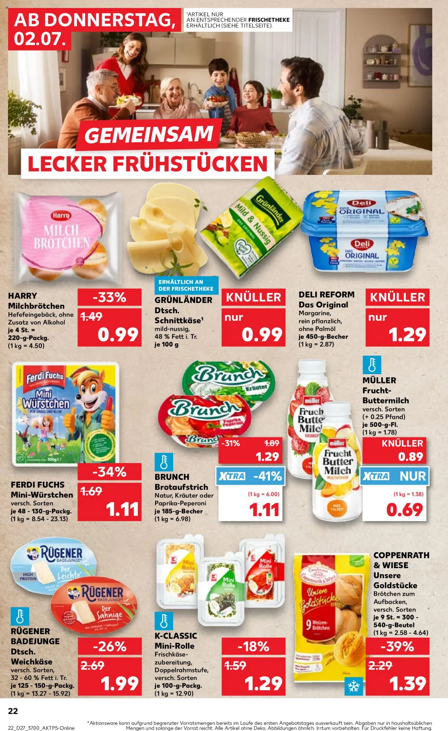 Kaufland Německo leták - Rostock od 02.07.2026 | Strana: 22