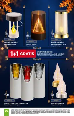 Pogląd oferty "Stokrotka gazetka - Katalog Znicze" - ważna od 29.10.2026 | Strona: 9 | Produkty: Znicz LED, Stokrotka, Baterie, Znicze