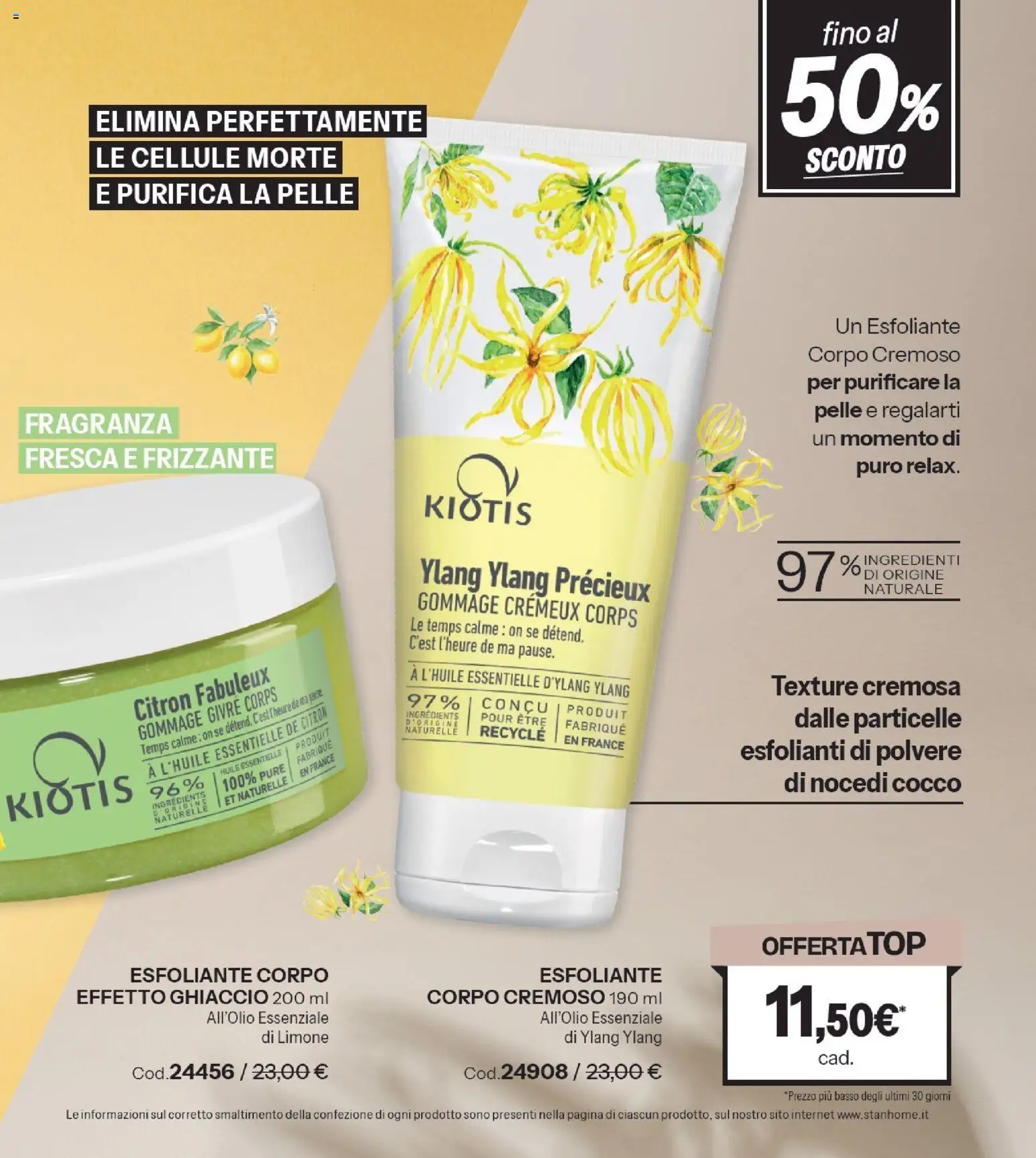 Volantino Stanhome del 12.05.2026 | Pagina: 73 | Prodotti: Limone, Cocco, Fragranza