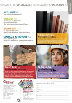 Gedimat - Prévisualisation de Gedimat - Affaires de Pros 114 valide à partir de 01.04.2026 | Page: 3 | Produits: Peinture Blanche, Tuile, Couverture