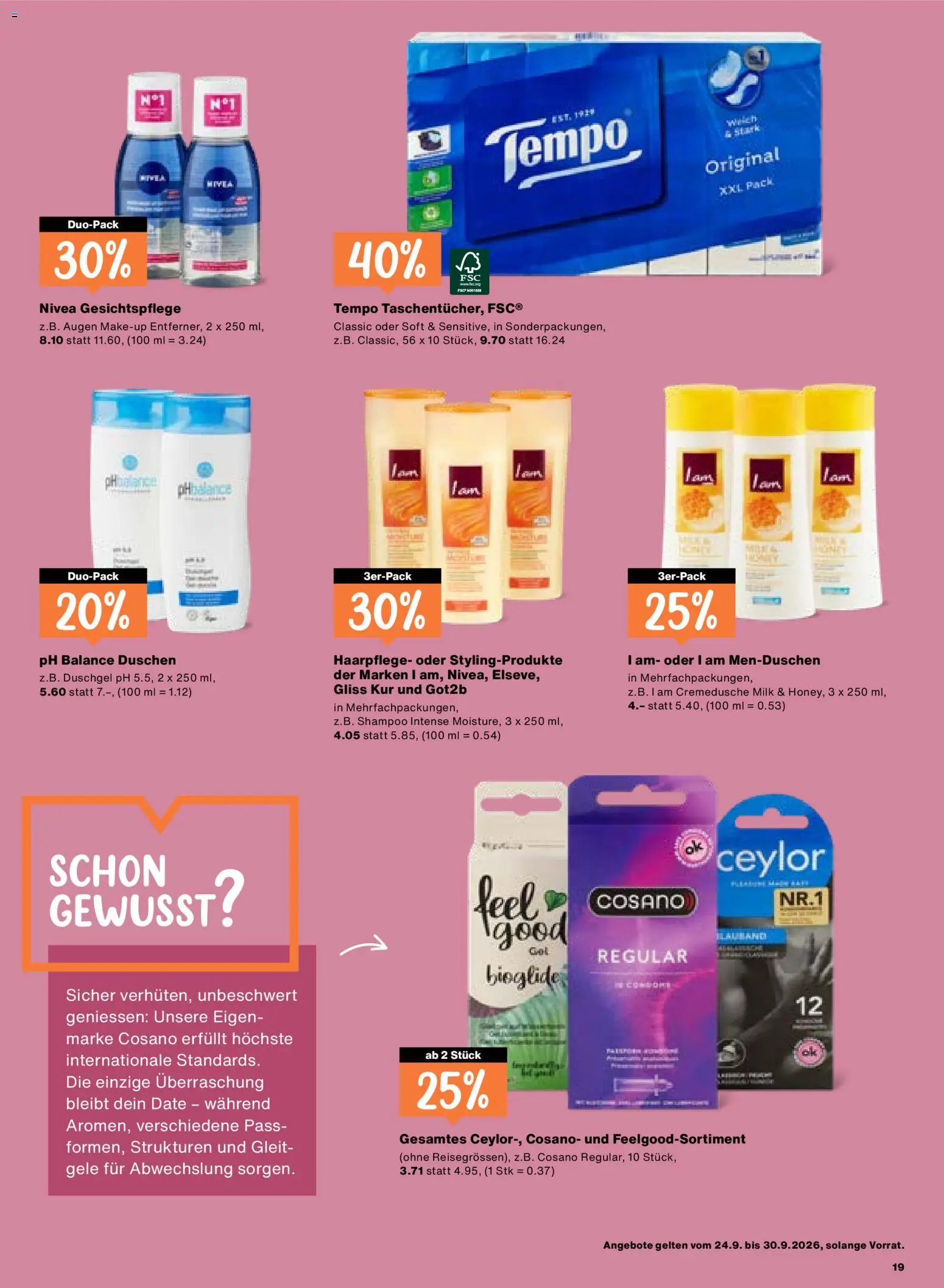 Migros aktionen – gültig ab 24.09.2026 | Seite: 19