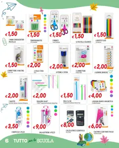 Anteprima del volantino Galassia volantino Scuola valido a partire dal 17/08/2026 | Pagina: 6