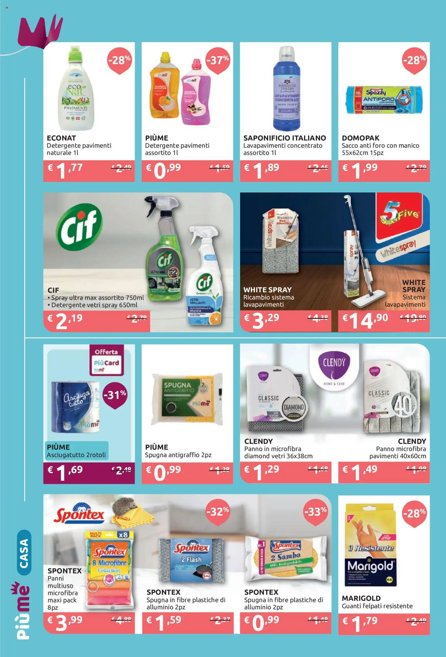 Volantino IperSoap del 24/08/2026 | Pagina: 22 | Prodotti: Panno microfibra, Guanti, Alluminio, Lavanda