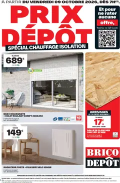 Brico Dépôt - Prévisualisation de Brico Dépôt catalogue valide à partir de 09/10/2026
