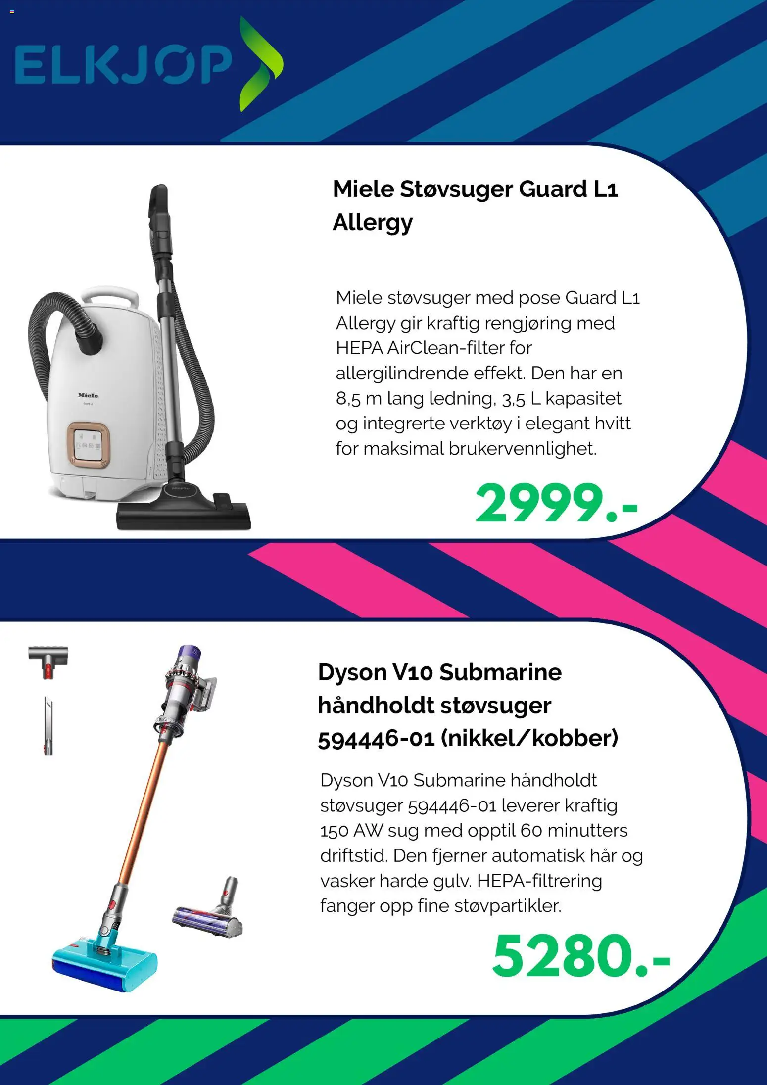 {H1} | Side: 5 | Produkter: Verktøy, Støvsuger