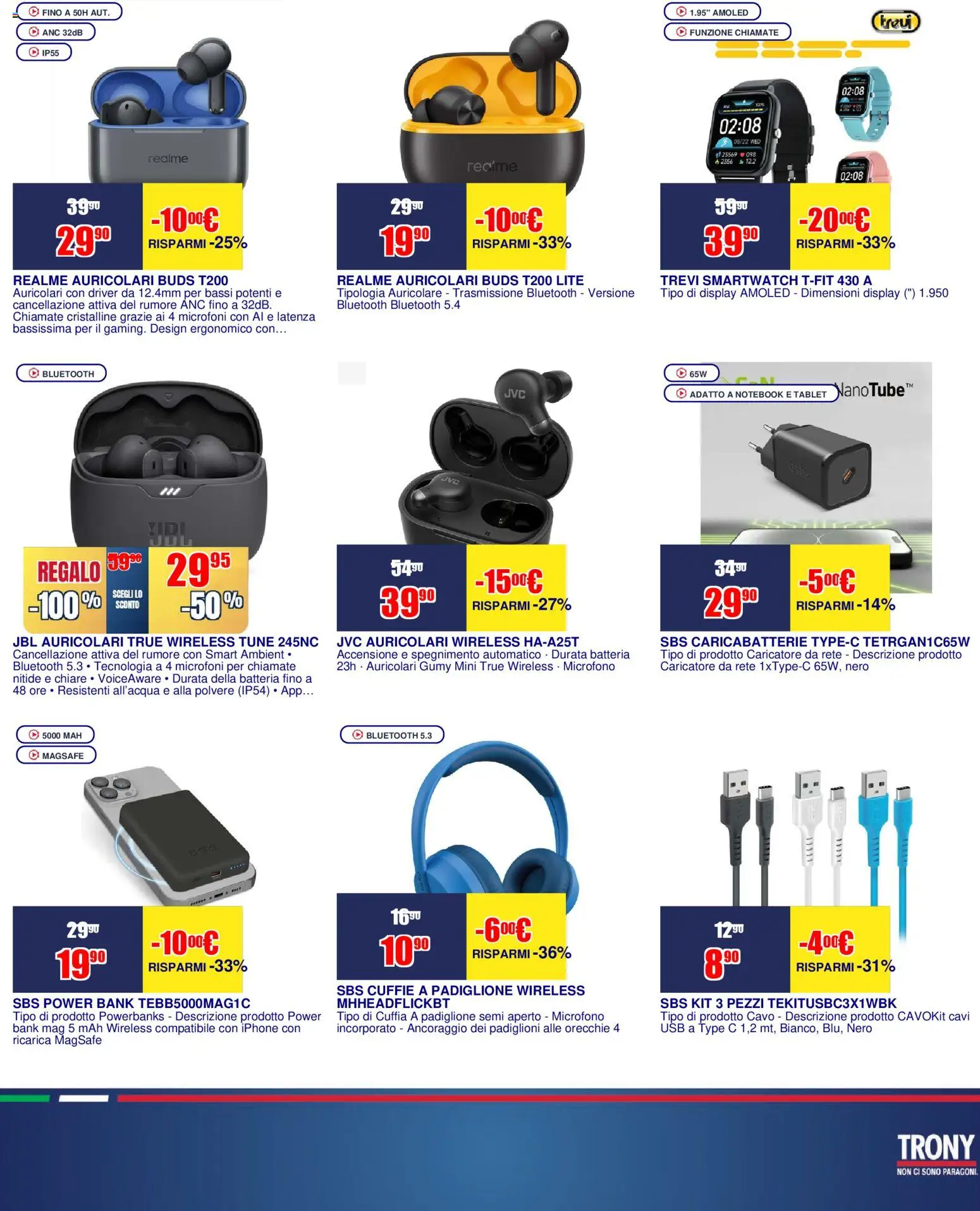 Volantino Trony del 25/06/2026 | Pagina: 26 | Prodotti: Notebook, Iphone, Batteria, Caricabatterie