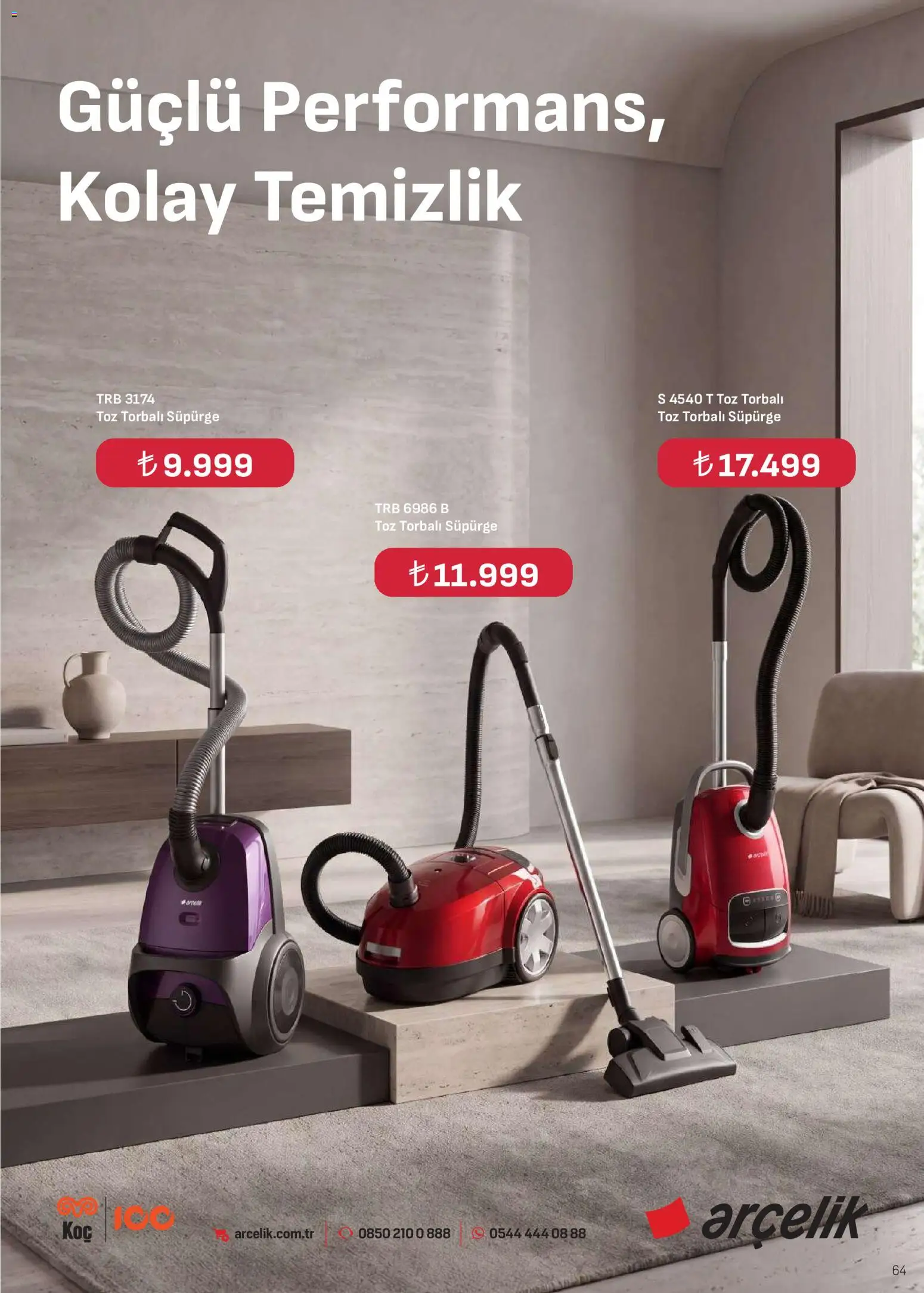 Arçelik Katalog - 16 Ekim 2026 tarihinden itibaren geçerlidir | Sayfa: 64