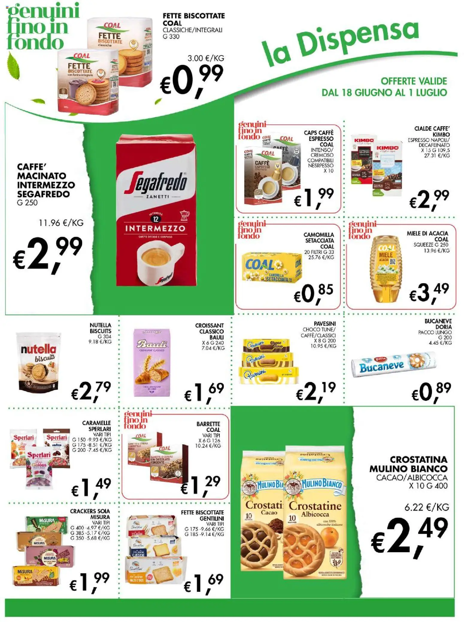 Volantino Coal del 13/08/2026 | Pagina: 10 | Prodotti: Caffè, Crackers, Cacao, Albicocche