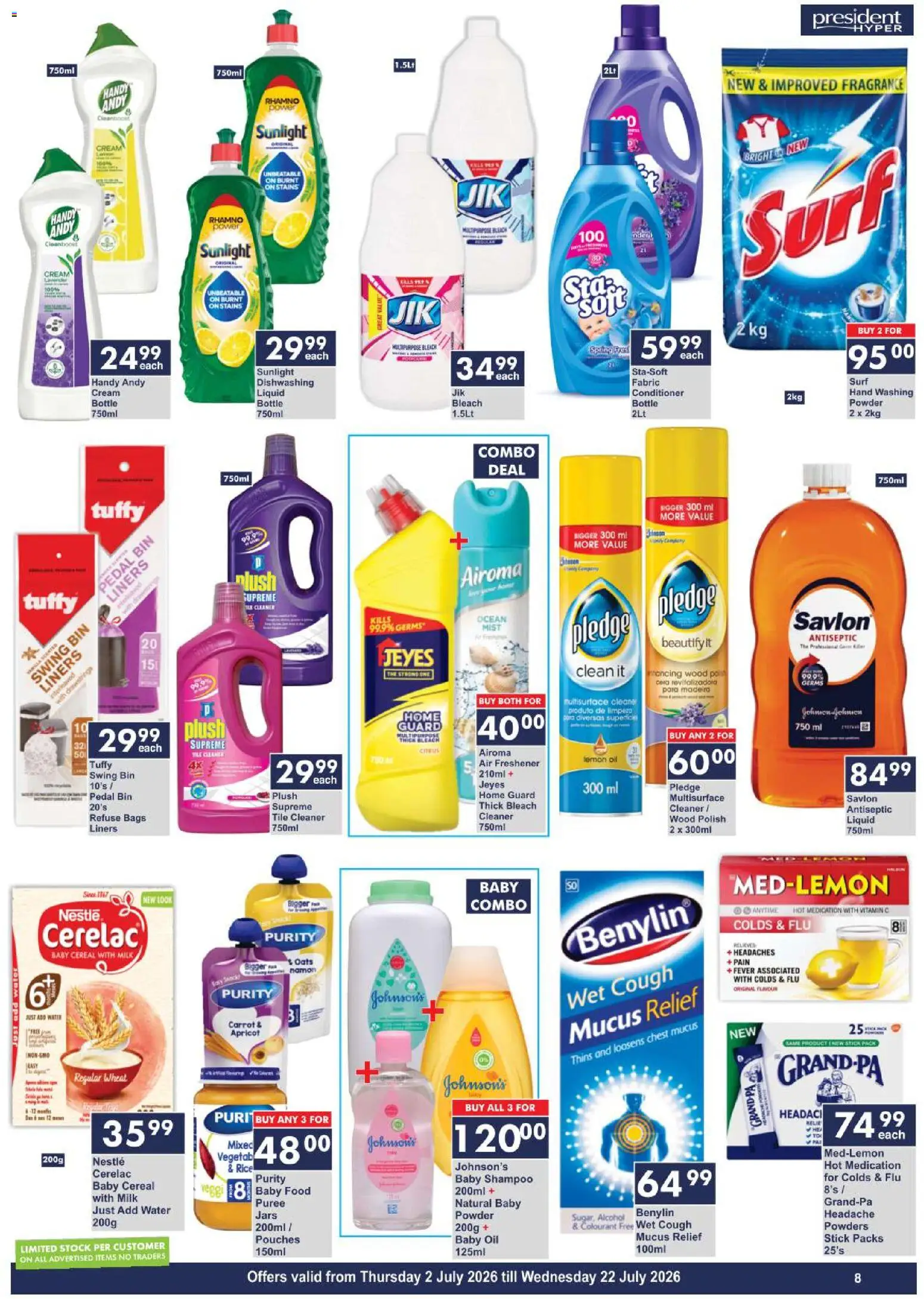 New President Hyper catalogue – valid from 02/07/2026 | Page: 8