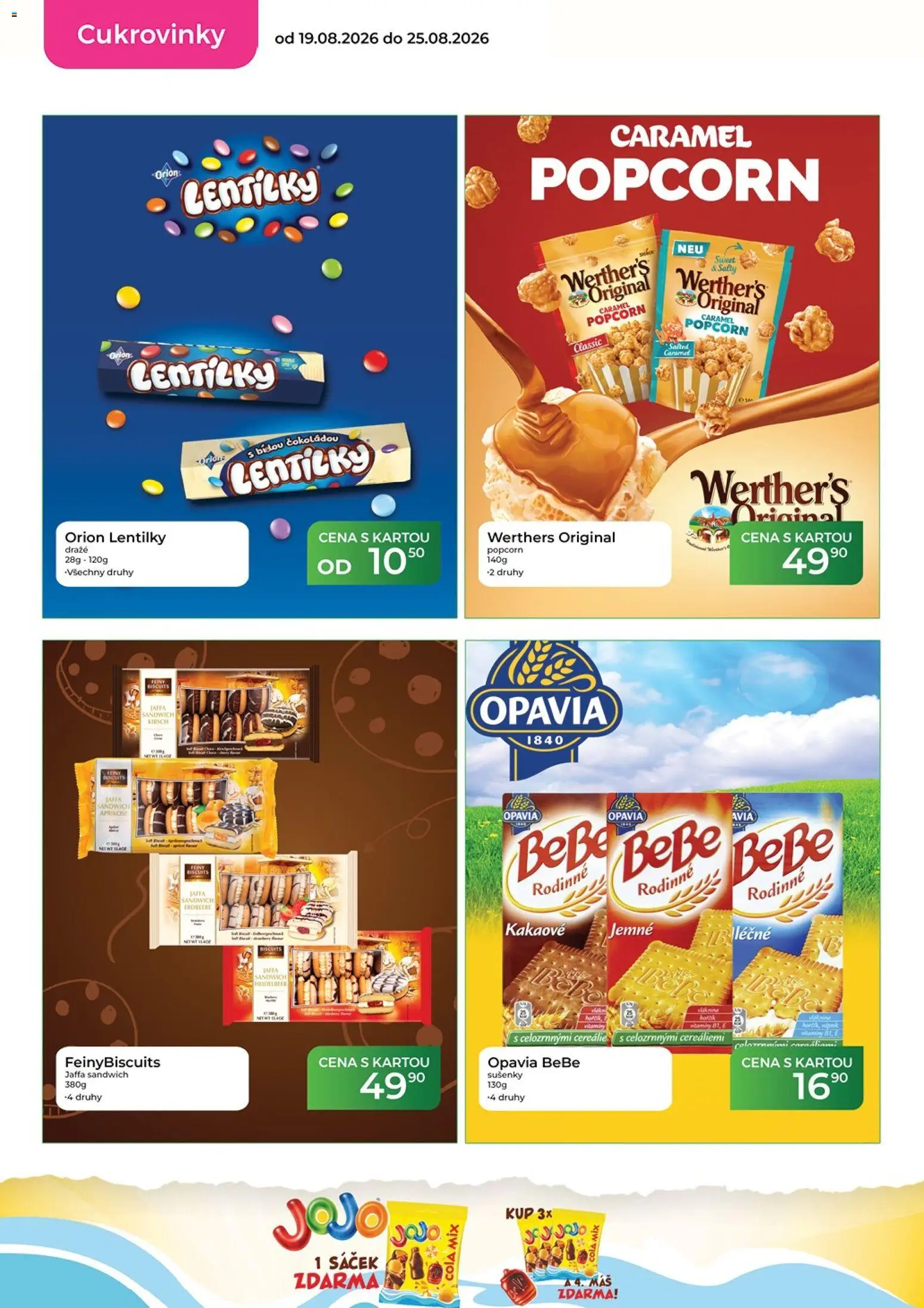 Tamda Foods leták od 19.08.2026 | Strana: 28 | Produkty: Cereálie, Lentilky, Sušenky, Cola