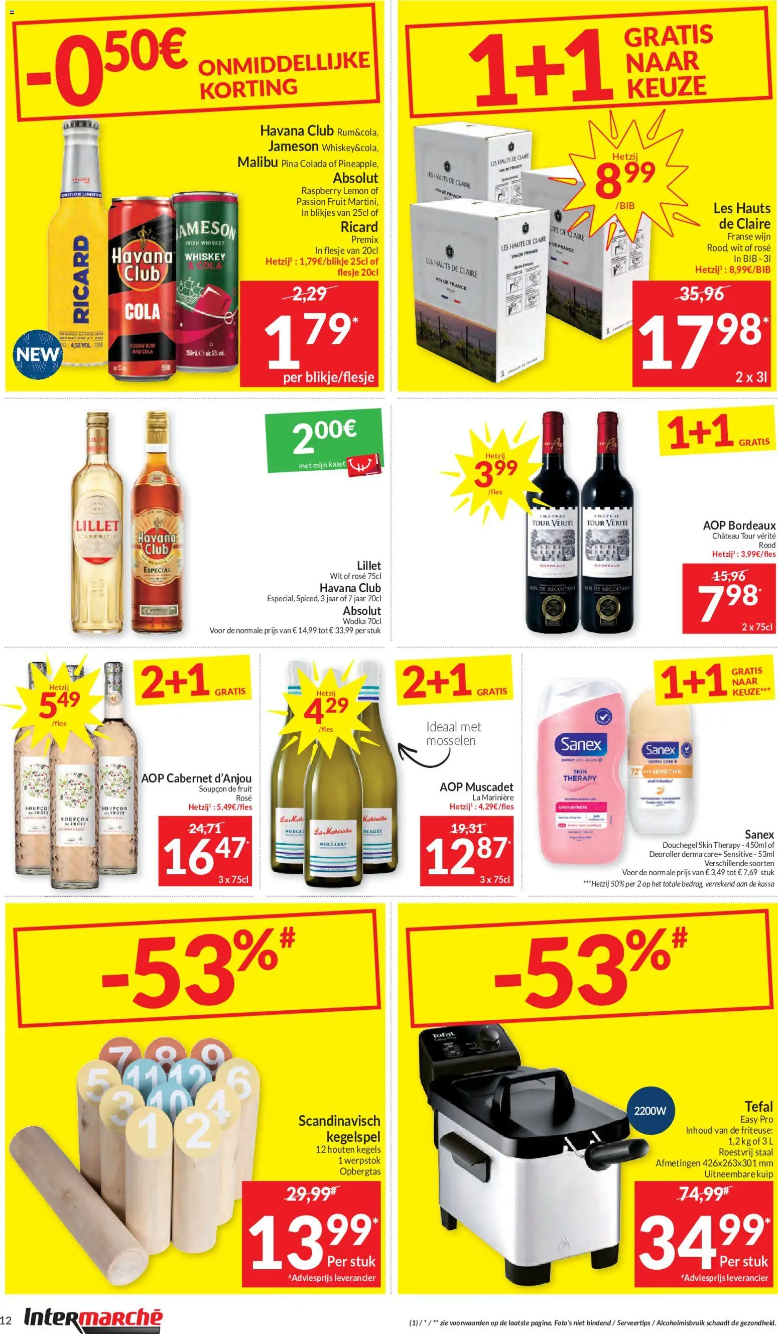 {H1} | Pagina: 12 | Producten: Wijn, Mosselen, Friteuse, Beltéri ajtó