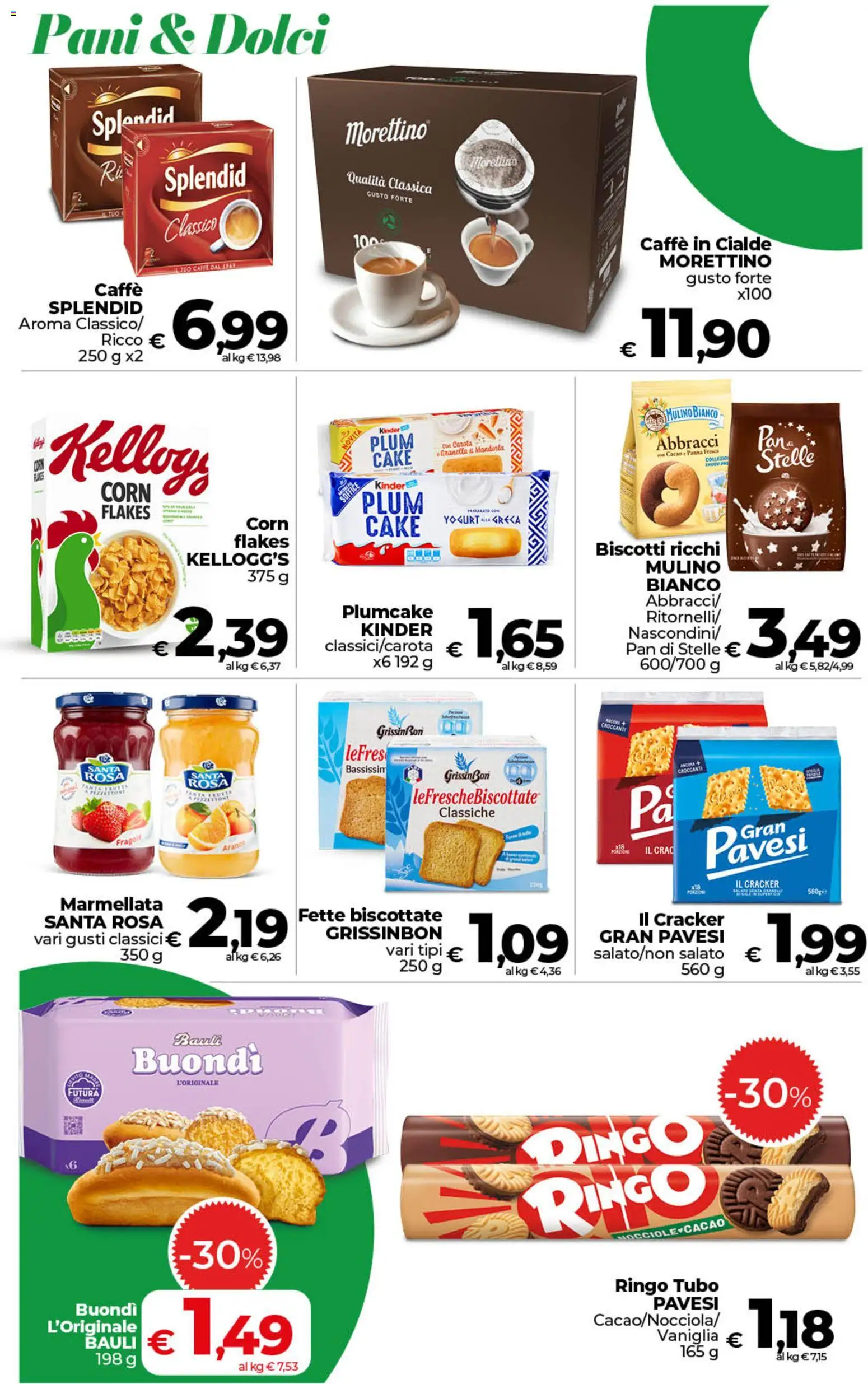 Volantino COOP del 18.06.2026 | Pagina: 18 | Prodotti: Caffè, Biscotti, Tubo, Caffè in cialde
