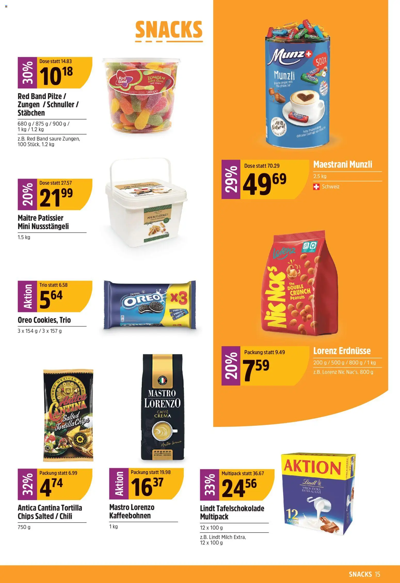 TopCC aktionen – gültig ab 22.06.2026 | Seite: 15 | Produkte: Erdnüsse, Milch, Chili, Chips