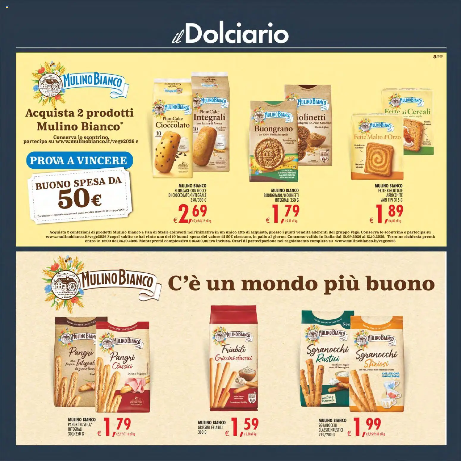 Volantino Decò del 11/09/2026 | Pagina: 32 | Prodotti: Cioccolato, Farina, Fette biscottate, Farro