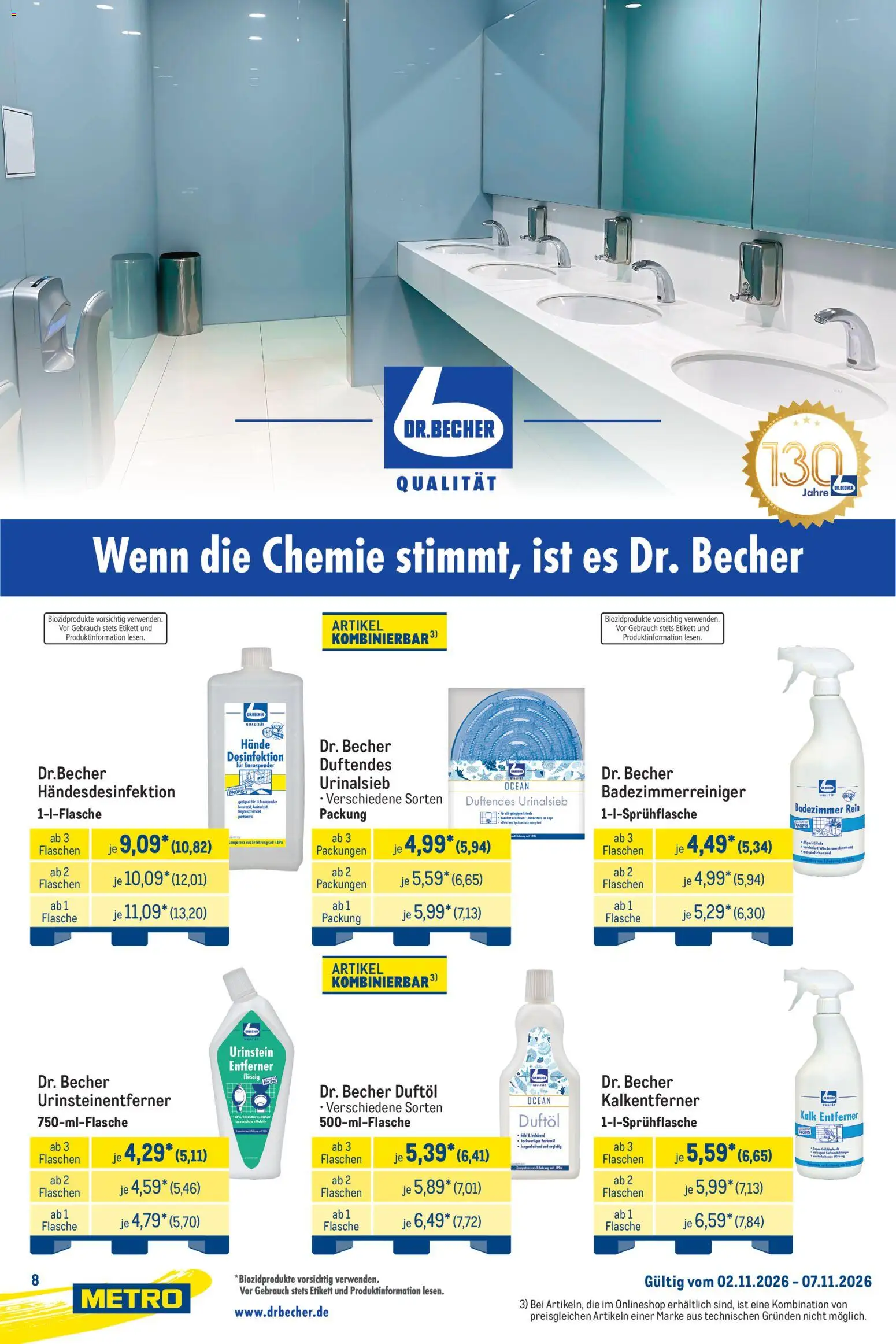 Metro Marken für Profis – gültig ab 02.11.2026 | Seite: 8 | Produkte: Kalk