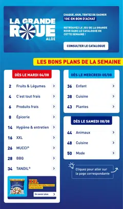 Aldi - Prévisualisation de MOZZARELLA, XXL MOZZARELLA DÉCOUVREZ NOS MÉGA FORMATS À PRIX DISCOUNT valide à partir de 04/08/2026 | Page: 3 | Produits: Plantes, Mozzarella