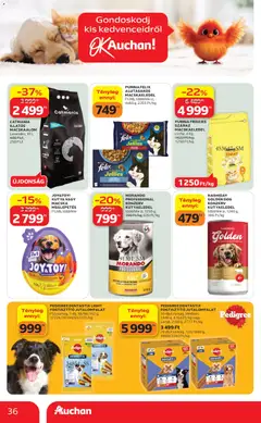 Auchan akciós újság - amely érvényes a következő dátumtól: 2026.07.30. | Oldal: 36
