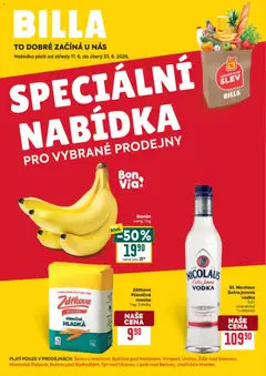 Náhled letáku Billa leták - Speciální nabídka od 17.06.2026