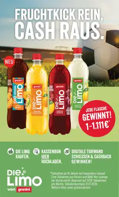 Combi Prospekt ab 15.06.2026 gültig | Seite: 26 | Produkte: Cola, Zitrone, Granini, Limette