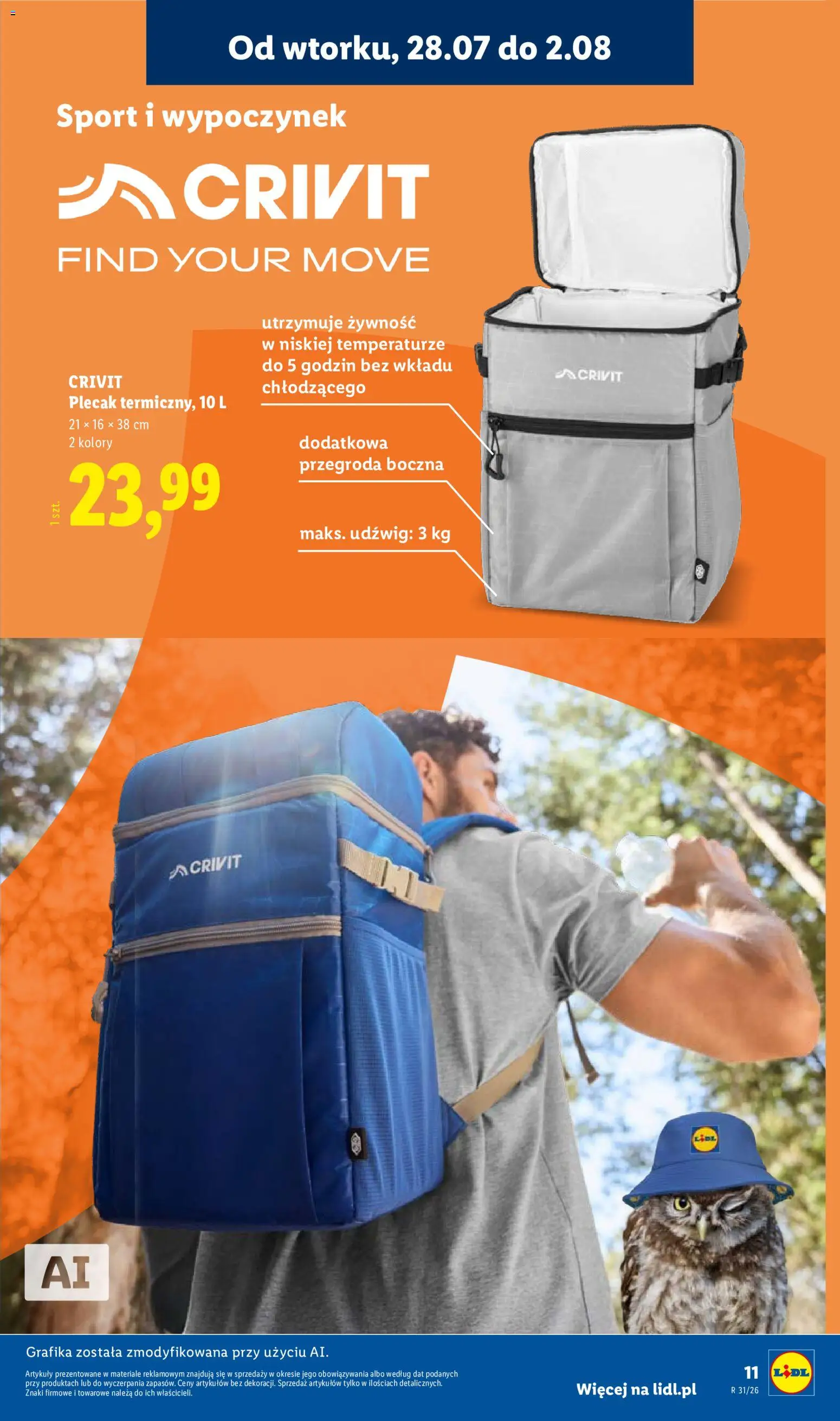Lidl Polsko leták od 28.07.2026 | Strana: 11