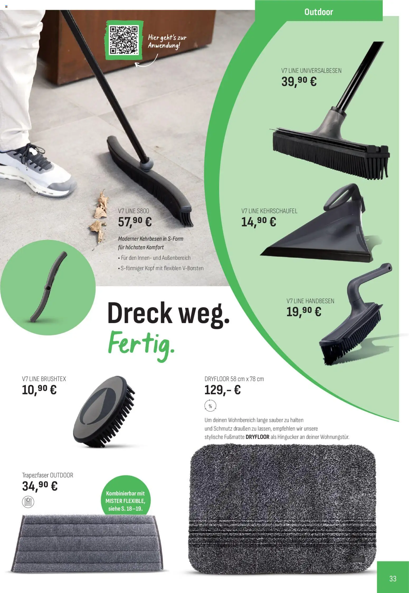 Katalog ProWin Juli / Dezember 2026 – gültig ab 01.07.2026 | Seite: 33 | Produkte: Fußmatte