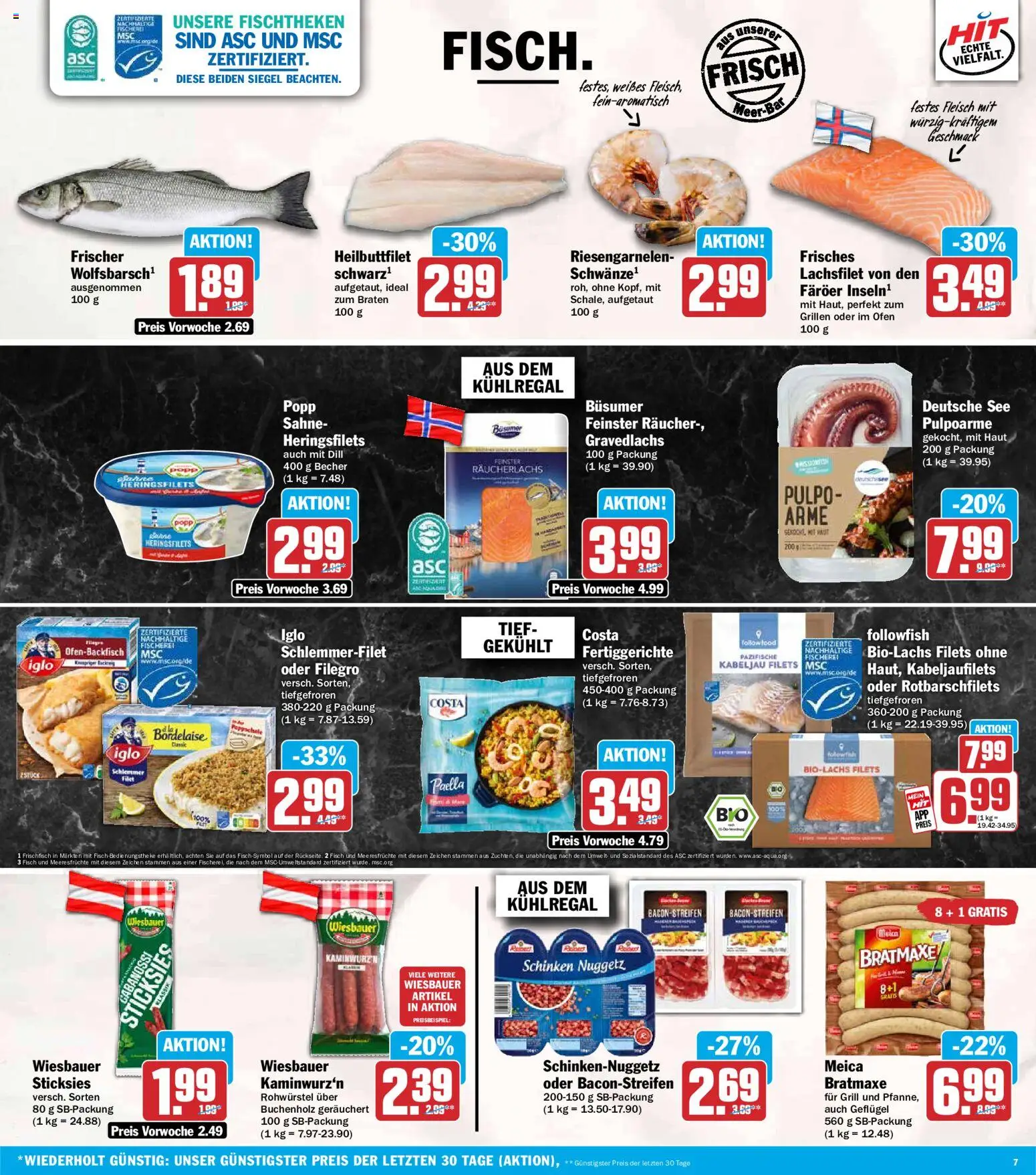 HIT Prospekt – gültig ab 29.06.2026 | Seite: 7 | Produkte: Ofen, Grill, Fertiggerichte, Dill