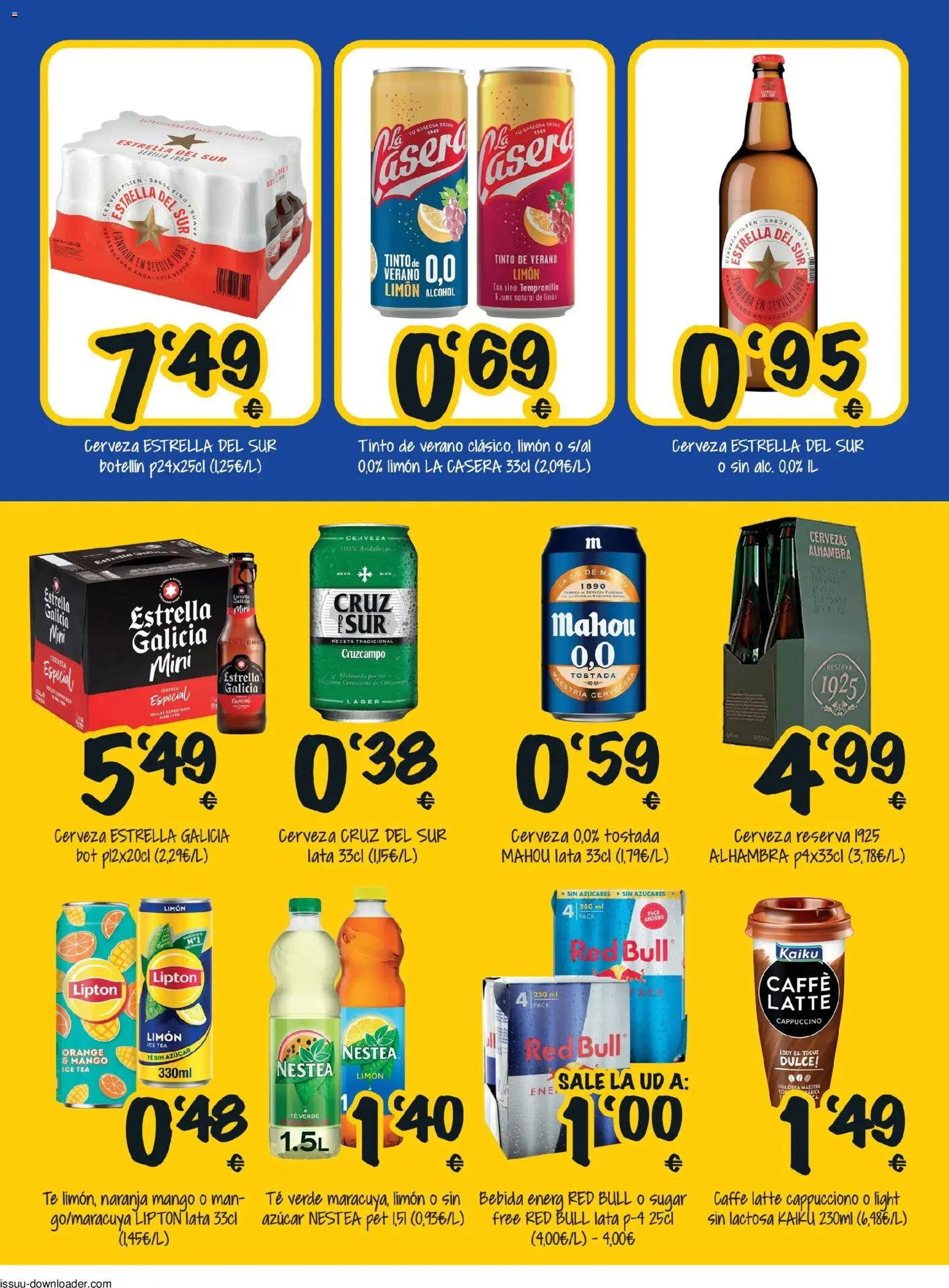Cash Fresh folleto Viso del Alcor │ válido desde el 06/08/2026 | Página: 22 | Productos: Zumo natural, Red Bull, Té, Mango