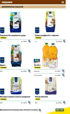 Metro акції дійснийкції з 01.01.2026 | Сторінка: 32