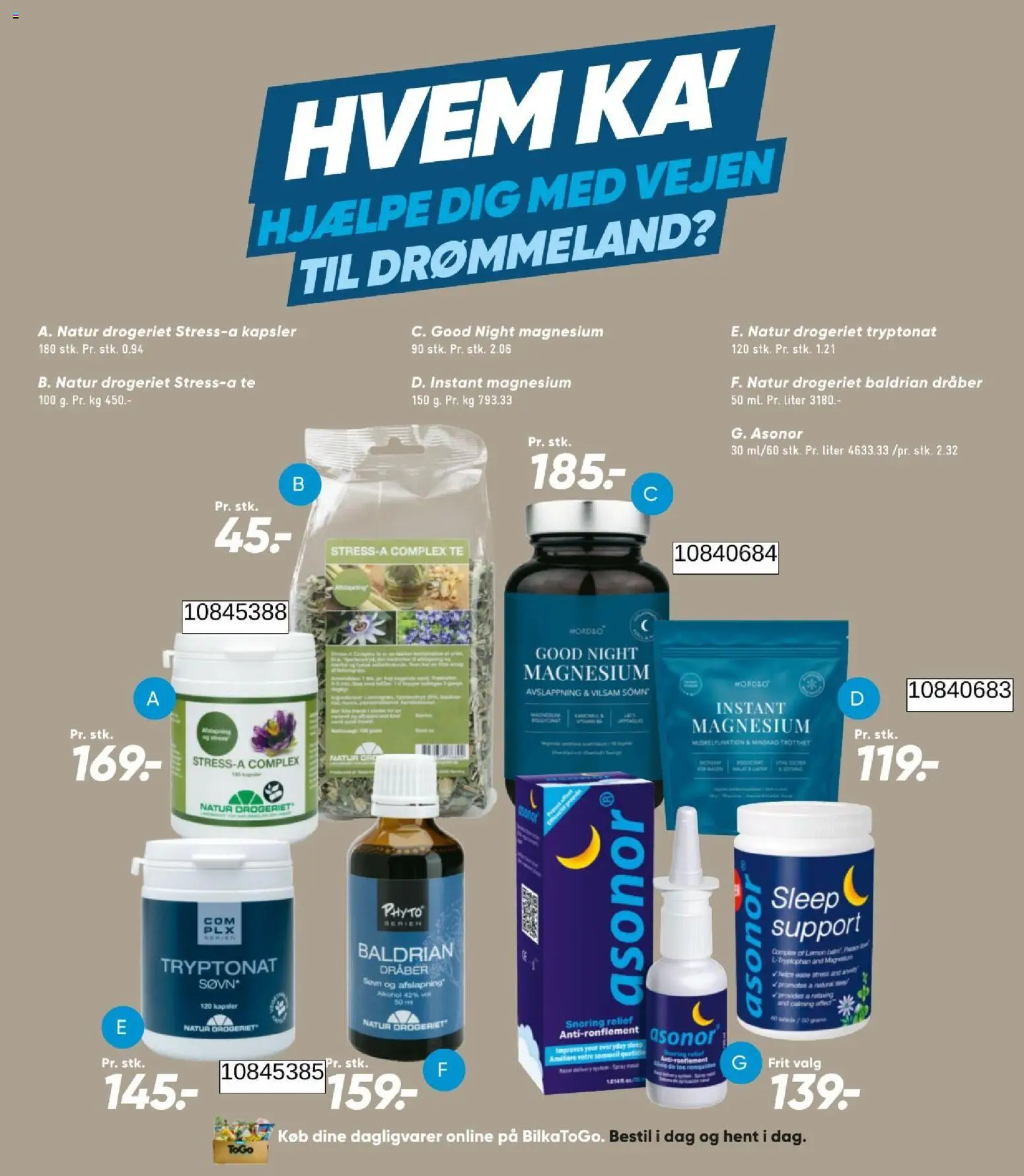 Bilka tilbudsavis – gyldig fra 21/08/2026 | Side: 43 | Produkter: Dagligvarer, Te