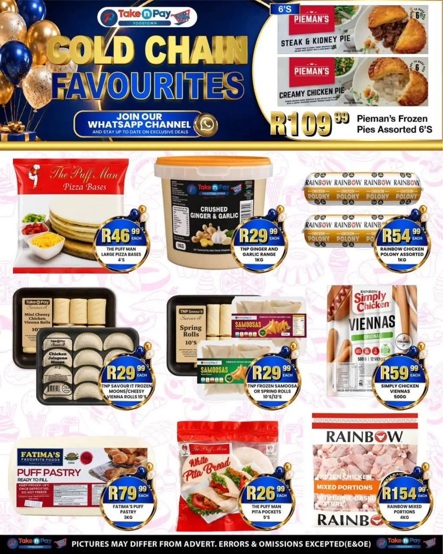 New Take n Pay catalogue – valid from 07/09/2026 | Page: 18 | Products: Puff pastry, Bread, Pizza, Pastry