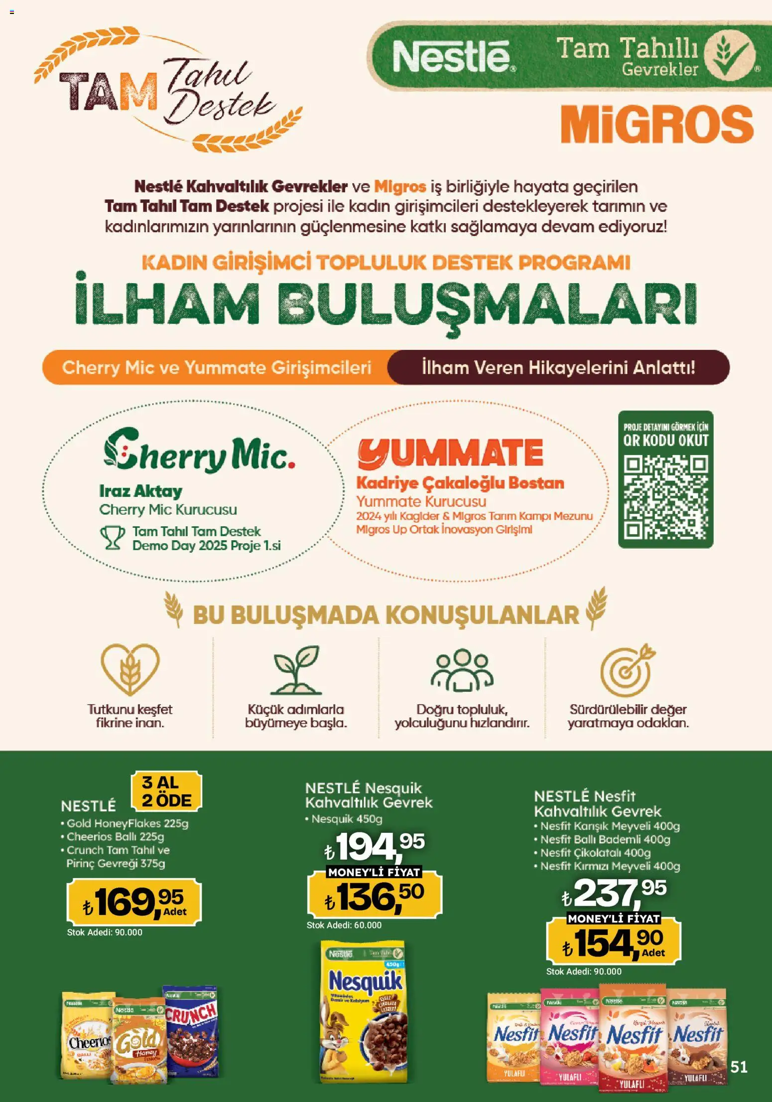 Migros Katalog - 5M Migroskop Dijital - 10 Eylül 2026 tarihinden itibaren geçerlidir | Sayfa: 51 | Ürünler: Gevrek, Pirinç gevreği, Pirinç, Tahıl