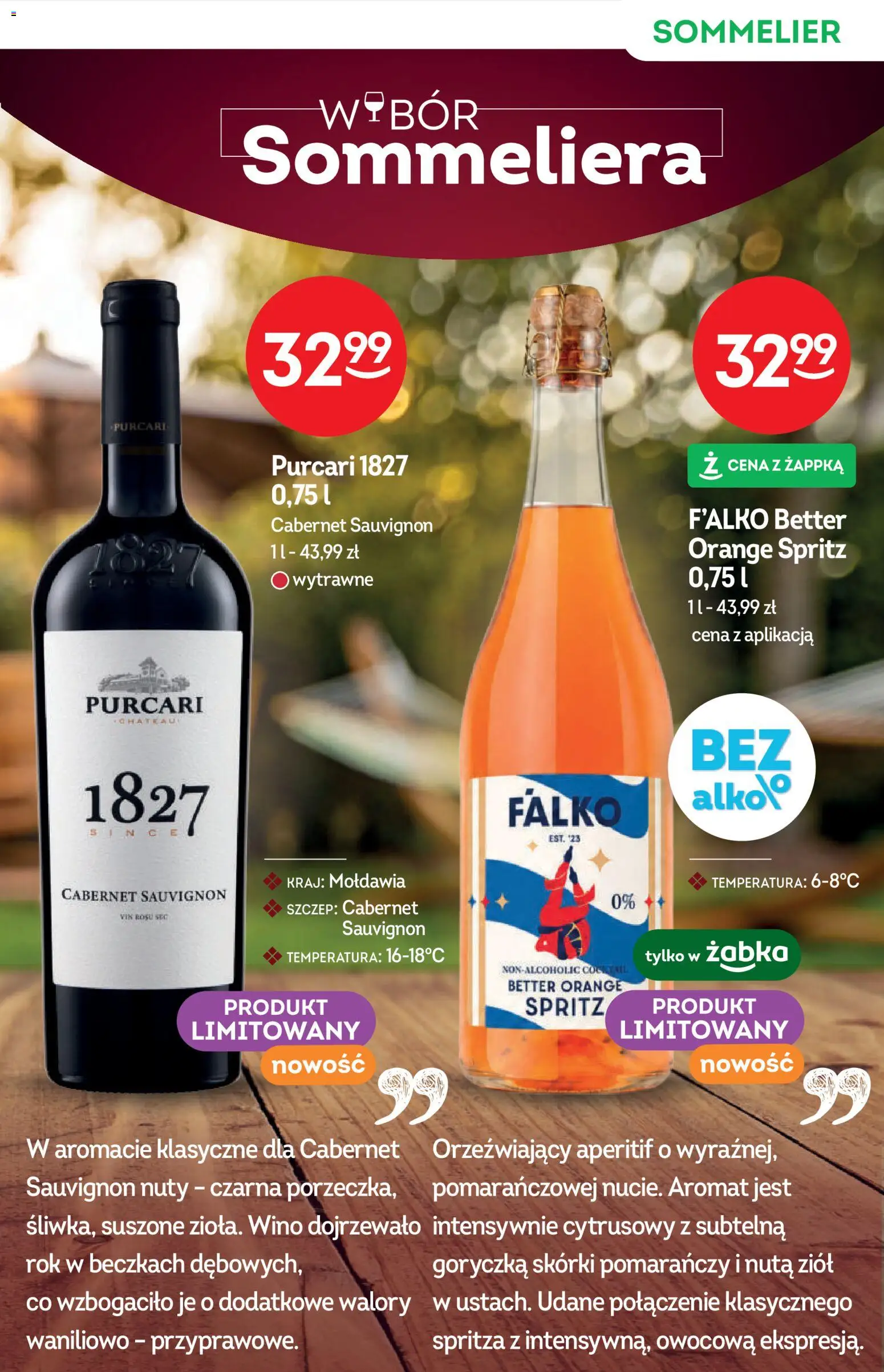 Żabka gazetka - Katalog win od 24.06.2026 | Strona: 15 | Produkty: Wino