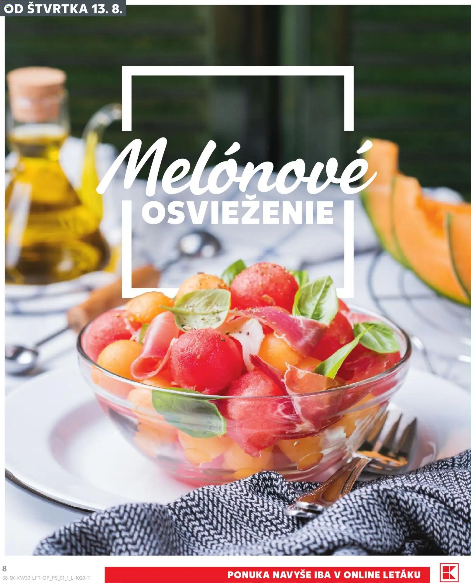 Nové Kaufland akcie – leták je platný od 13.08.2026 | Strana: 8