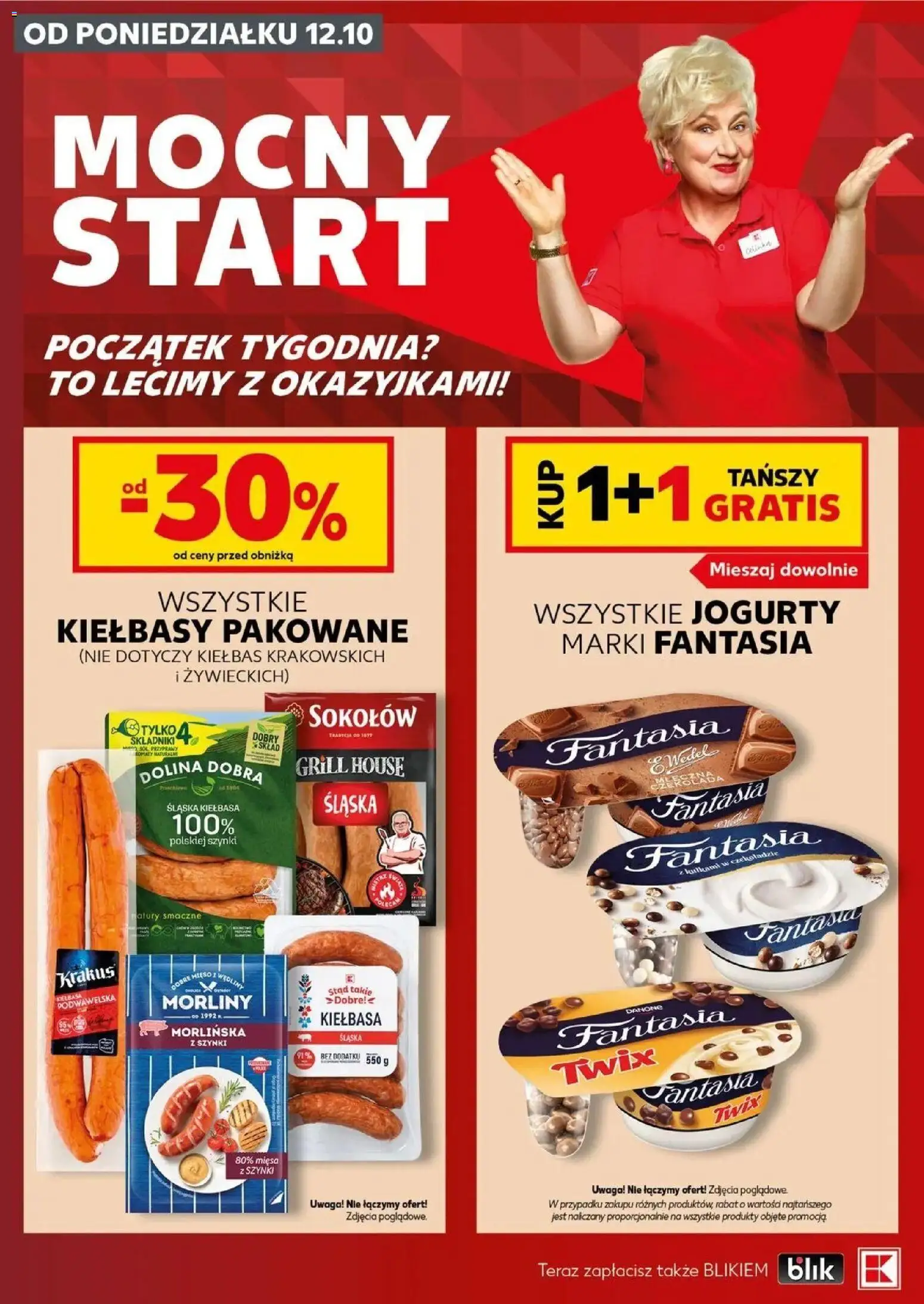 Kaufland gazetka - Mocny start od 12.10.2026 - od jutra PDF | Strona: 6 | Produkty: Kiełbasa, Grill, Przyprawy, Sól