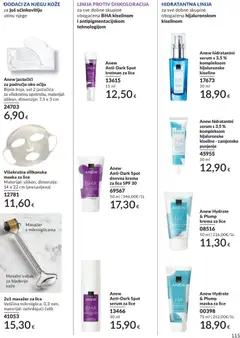 Katalog Avon 6/2026 - Pregled kataloga iz trgovine Avon, vrijedi od 31.05.2026 | Stranica: 115 | Proizvodi: Krema za lice, Serum za lice, Maska, Krema