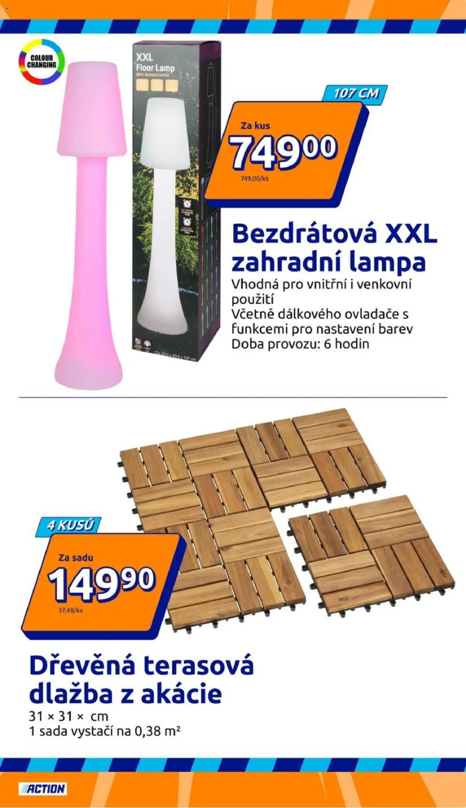 Action leták od 20.05.2026 | Strana: 9 | Produkty: Dlažba, Lampa