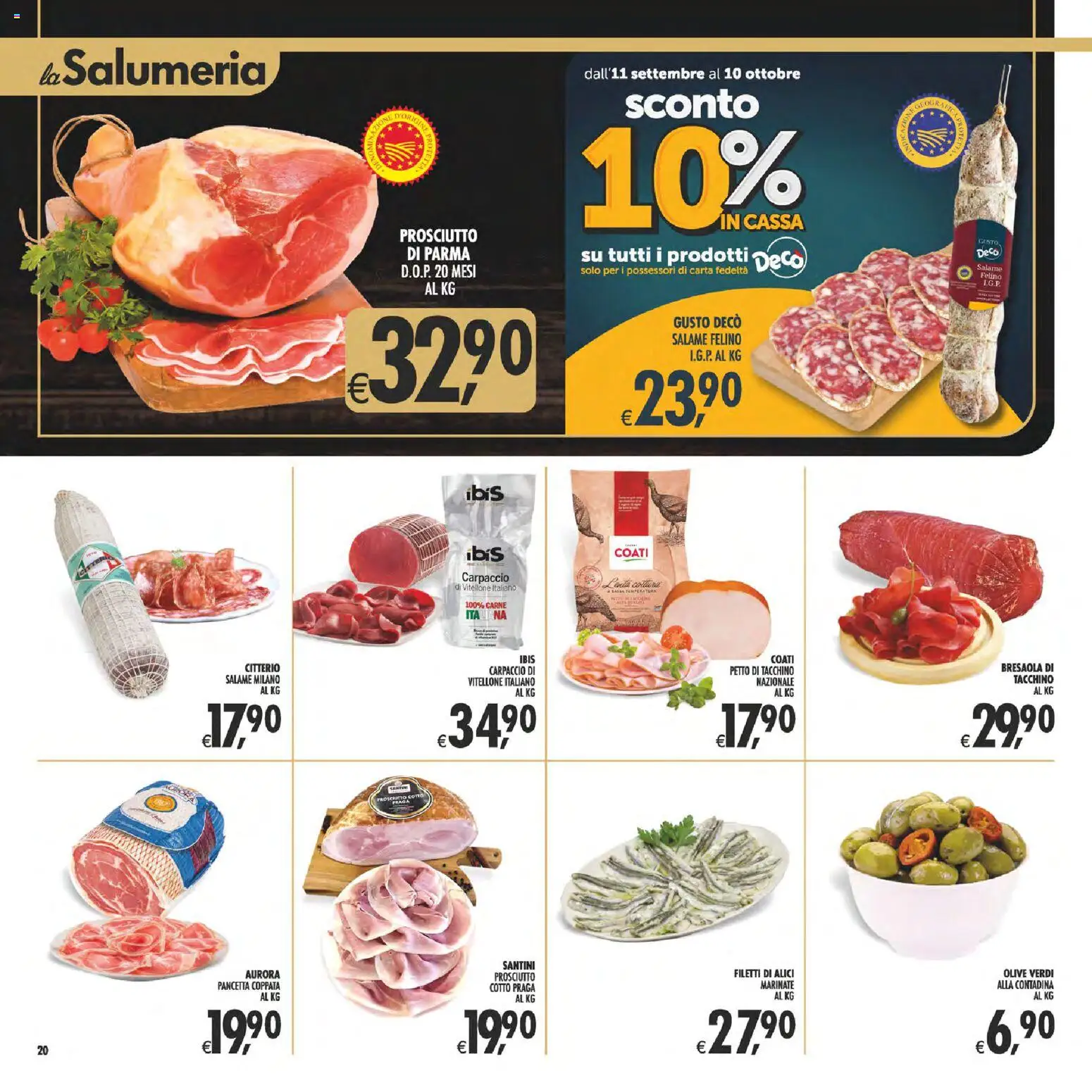 Volantino Decò del 02/10/2026 | Pagina: 20