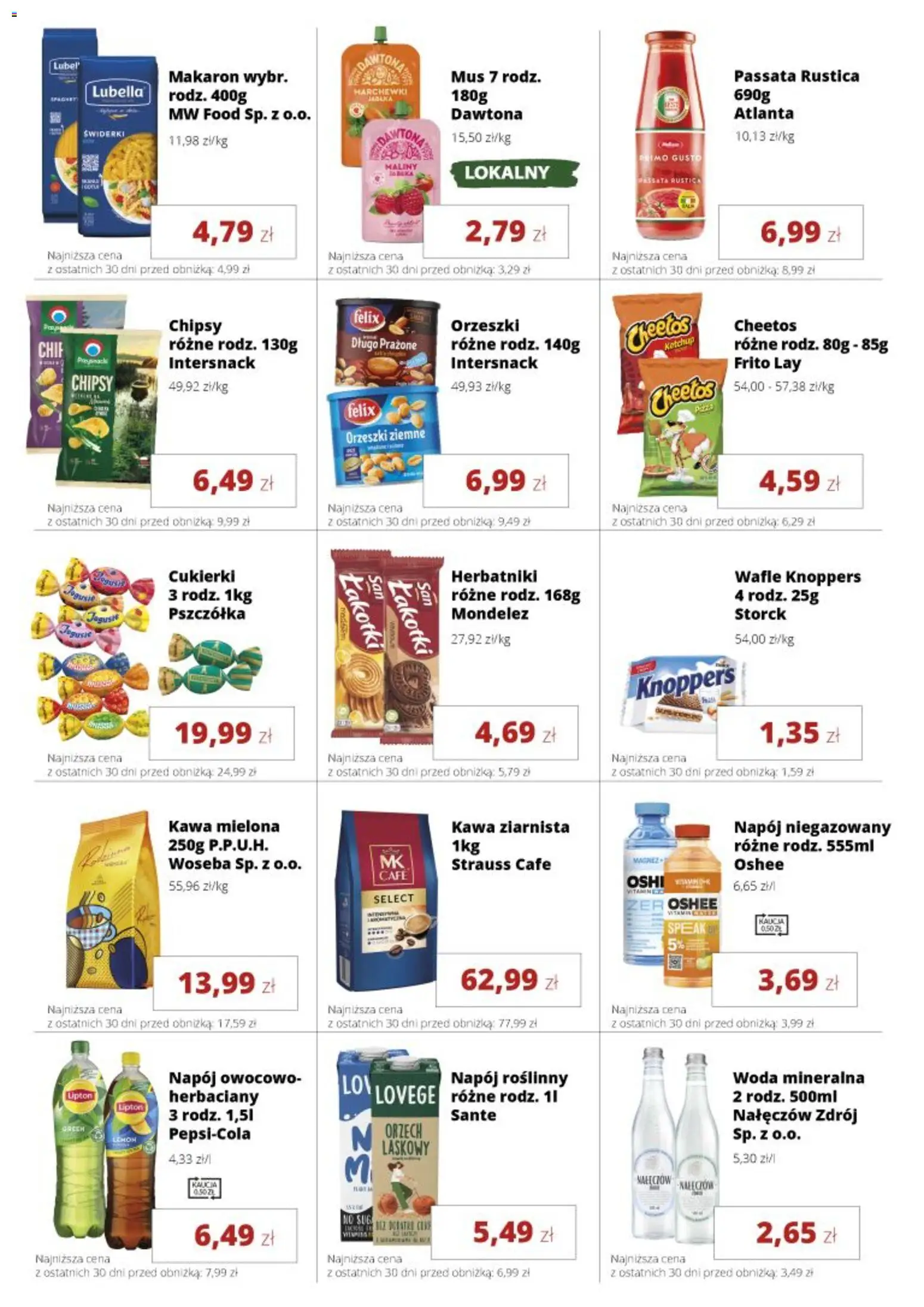 Torimpex gazetka od 04.05.2026 | Strona: 6 | Produkty: Knoppers, Ketchup, Kawa, Woda